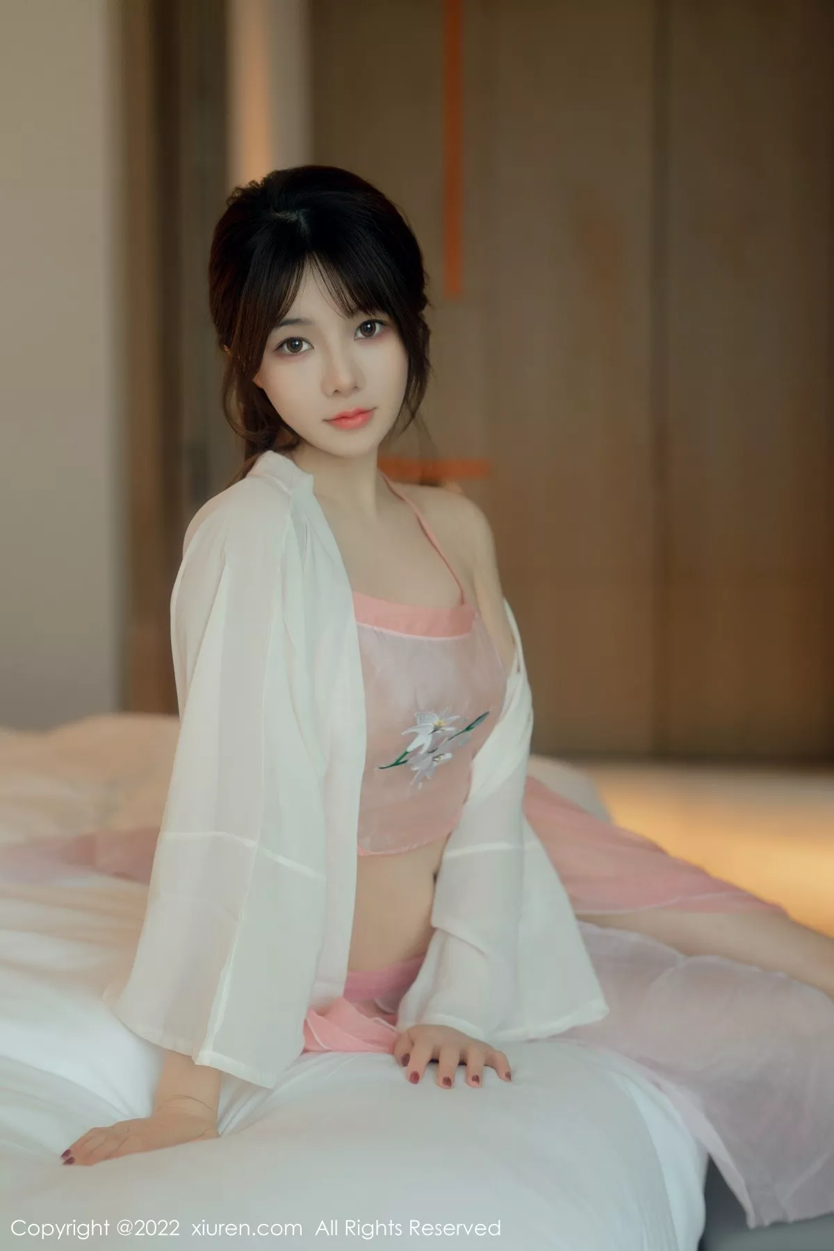 [XiuRen秀人网] 2022.08.31 No.5519 婠婠么 粉色布兜 [59P] NO.6