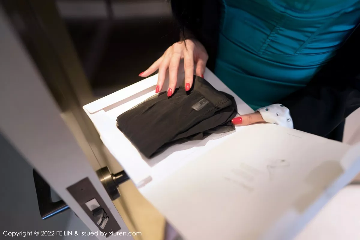 [FEILIN嗲囡囡] 2022.09.07 VOL.456 陈怡曼——长腿御姐 诱人黑丝 [81P] NO.9