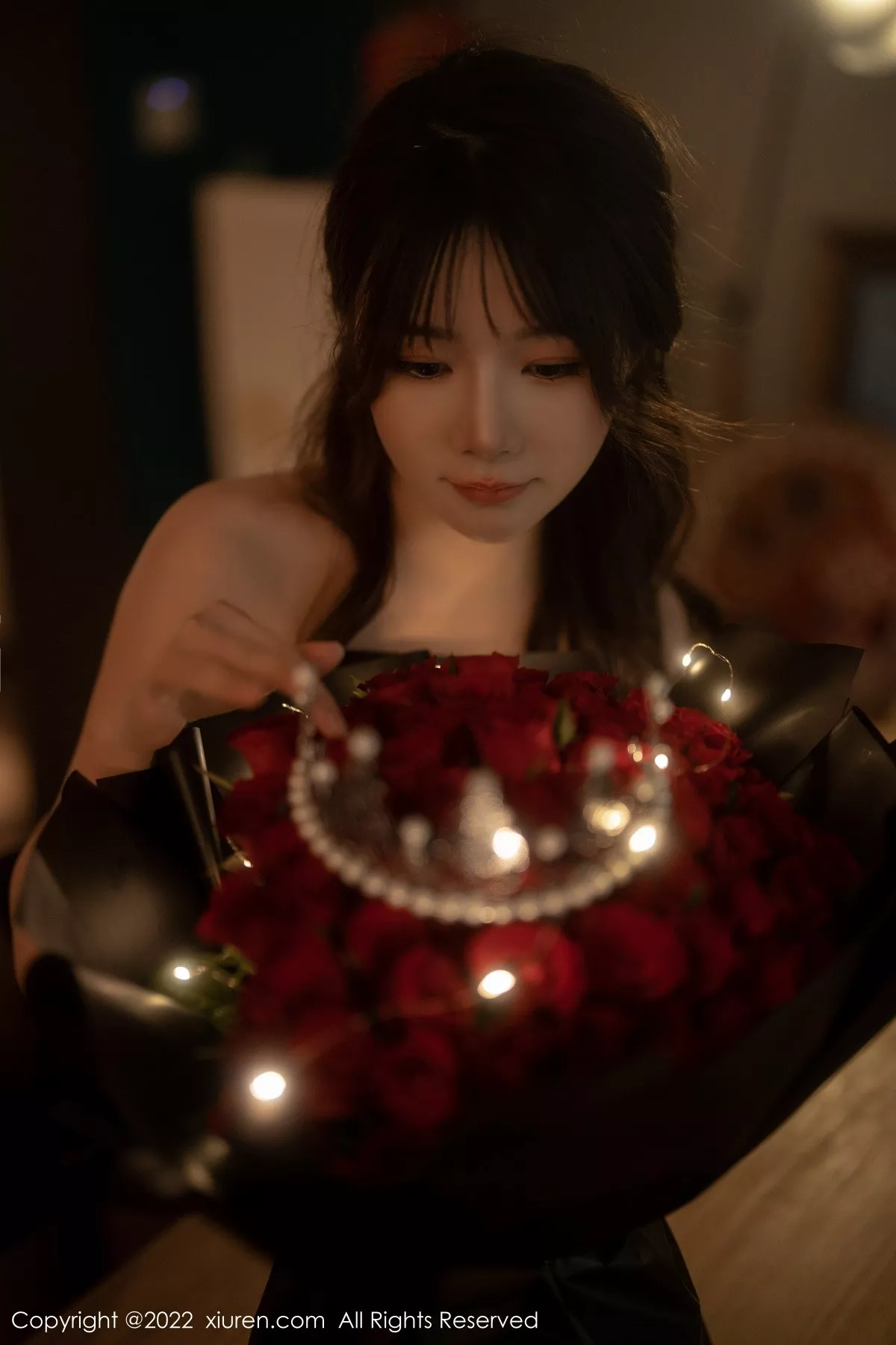 [XiuRen秀人网] 2022.09.07 No.5552 婠婠么 黑丝美腿 [74P] NO.6