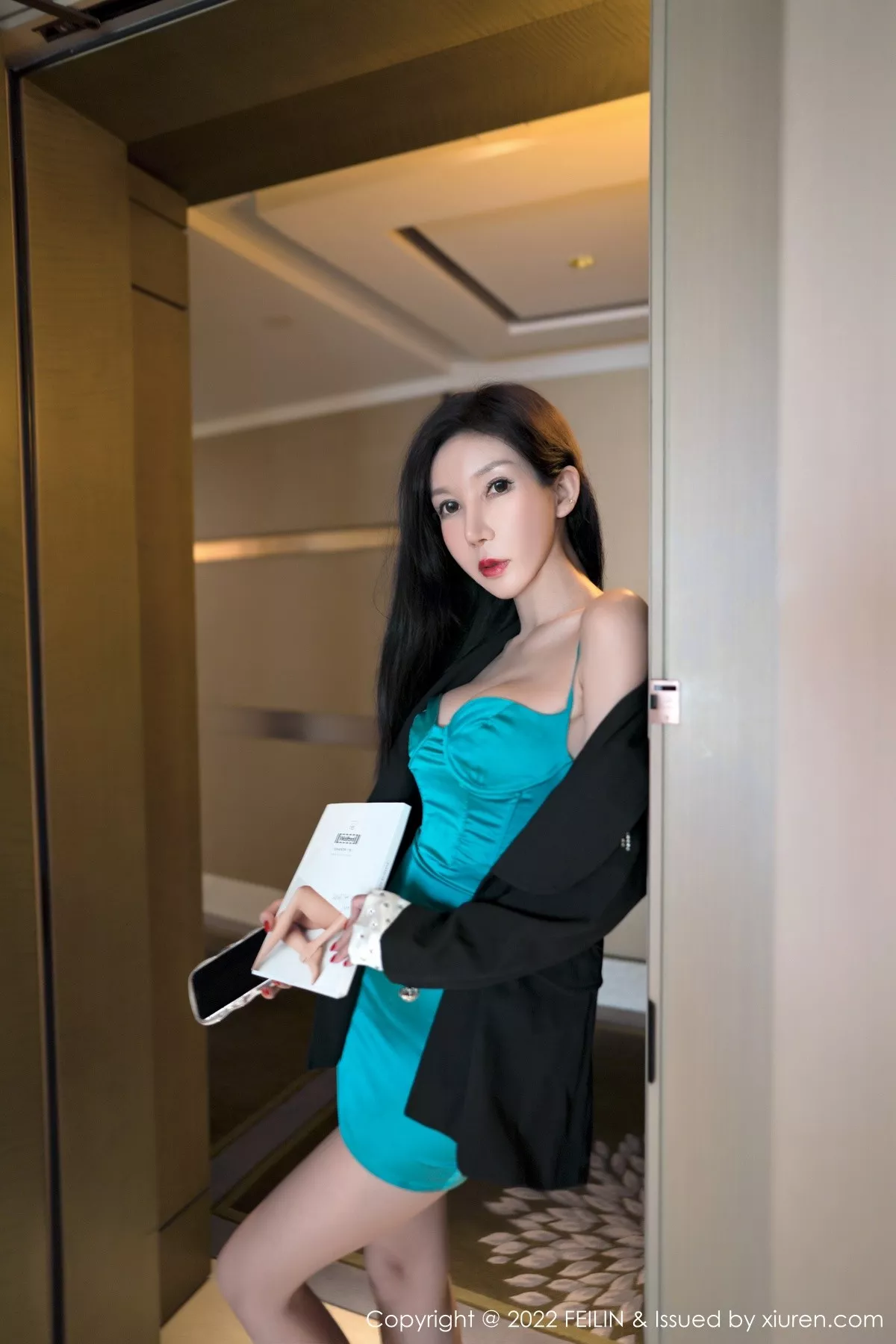 [FEILIN嗲囡囡] 2022.09.07 VOL.456 陈怡曼——长腿御姐 诱人黑丝 [81P] NO.4