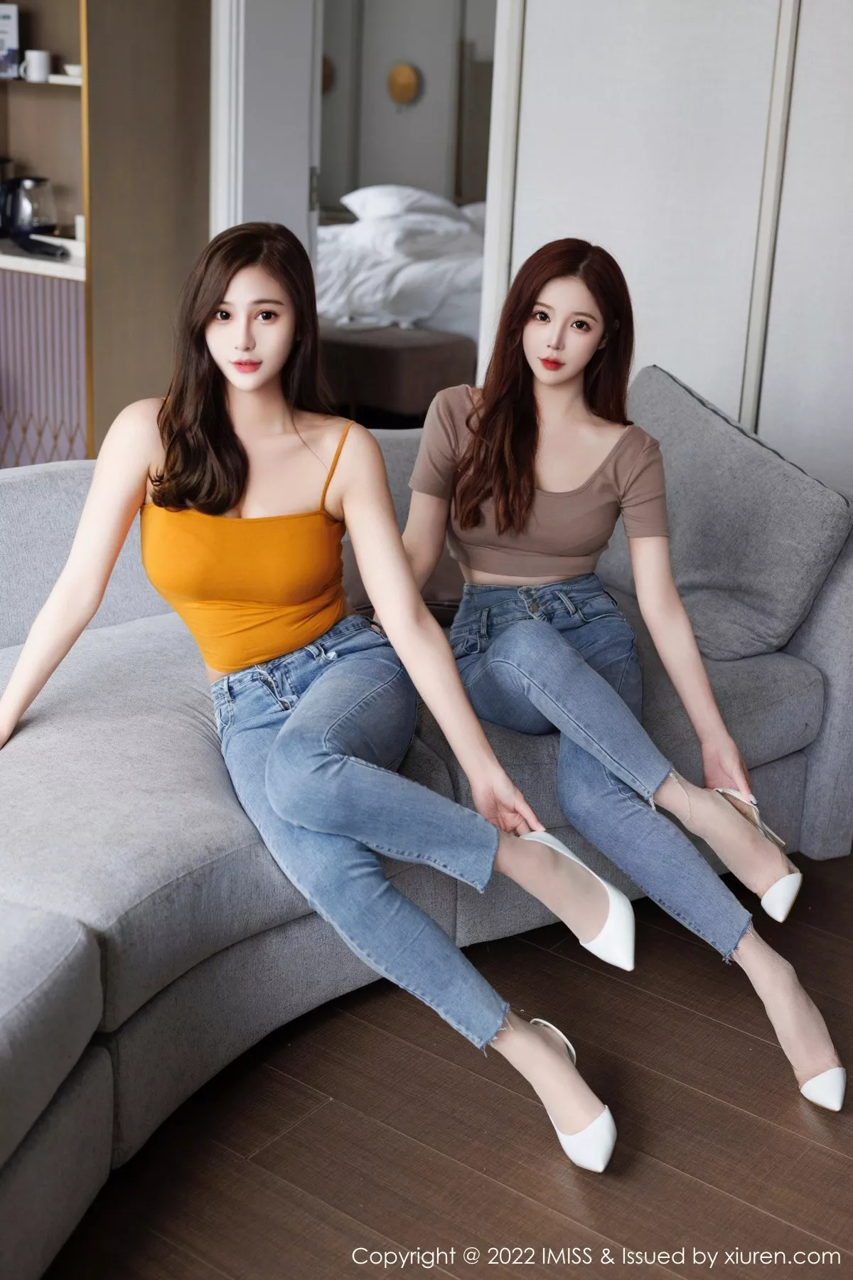 [IMISS爱蜜社] 2022.09.08 VOL.697 模特合集 牛仔裤美腿 [44P] NO.12