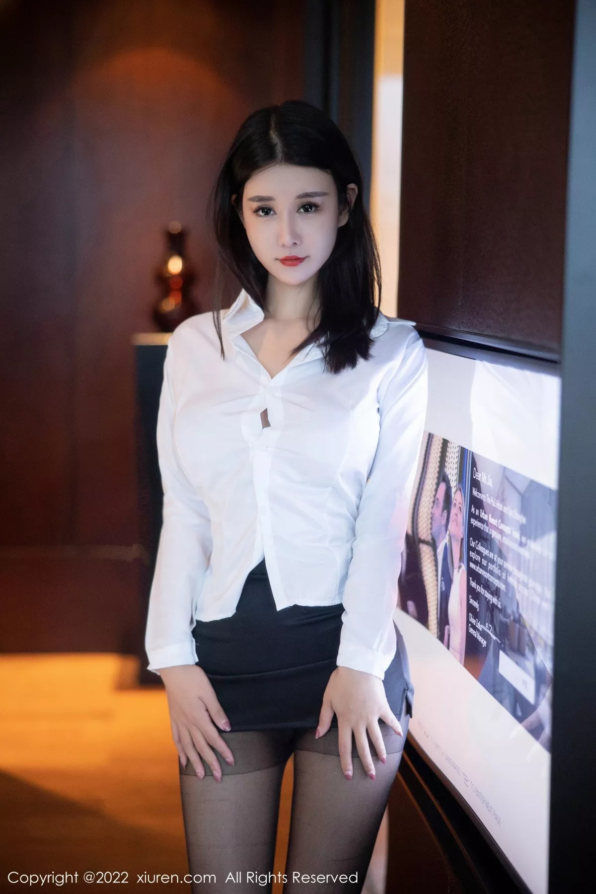 [XiuRen秀人网] 2022.09.13 No.5578 夏沫沫tifa 黑丝美腿 [74P] NO.10