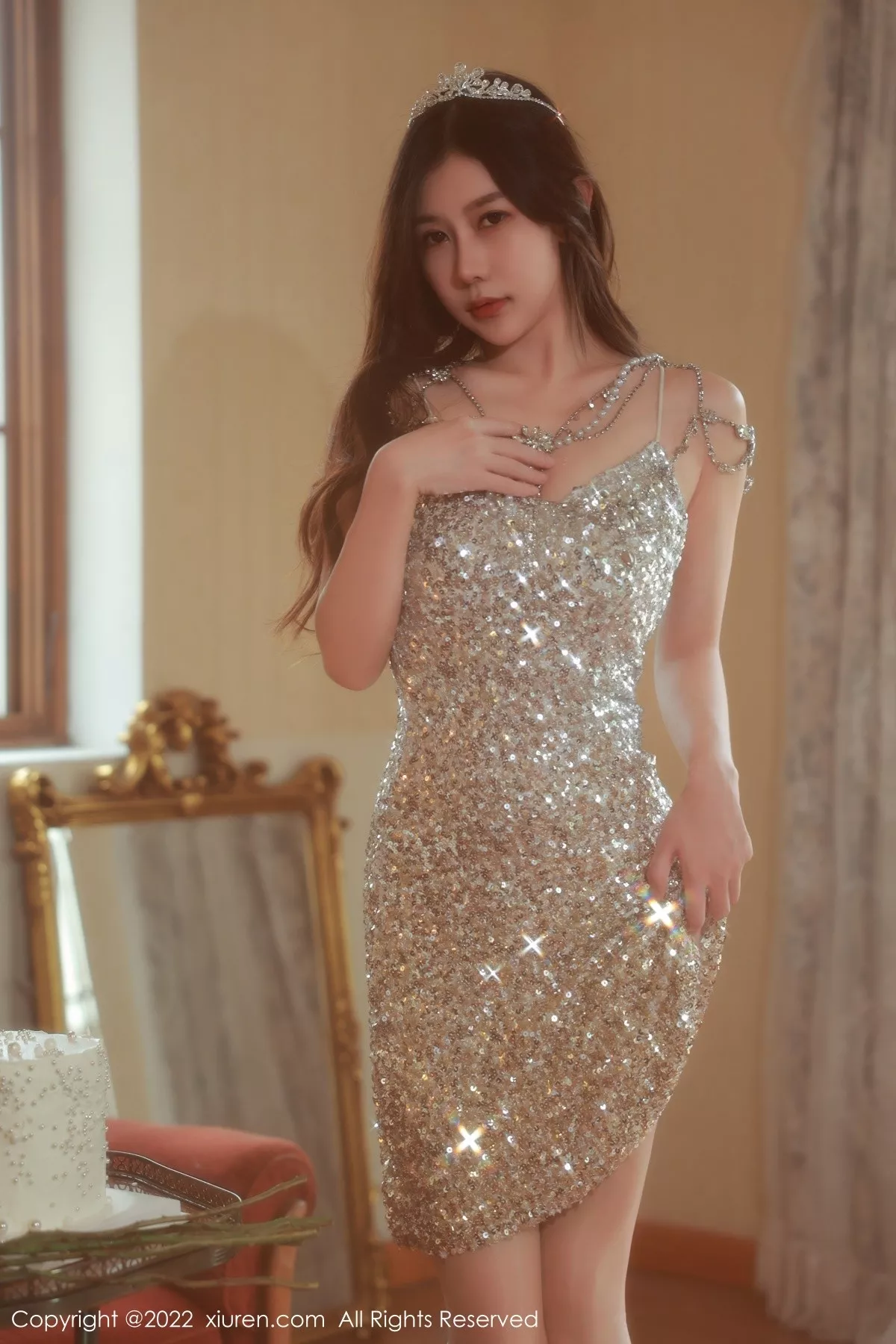 [XiuRen秀人网] 2022.09.14 No.5584 尹甜甜 生日派对主题 [63P] NO.9