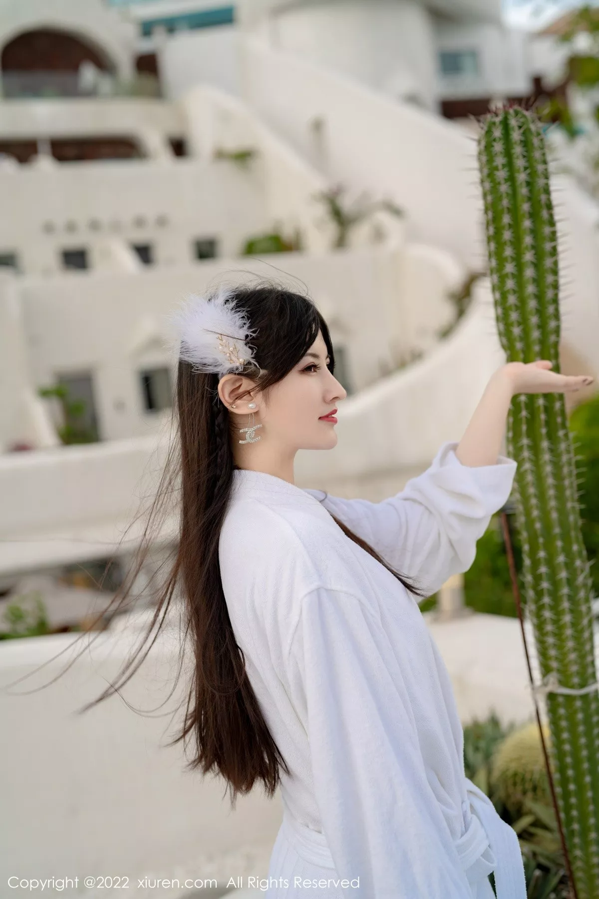 [XiuRen秀人网] 2022.08.23 No.5476 诗诗kiki 白色比基尼 [55P] NO.9