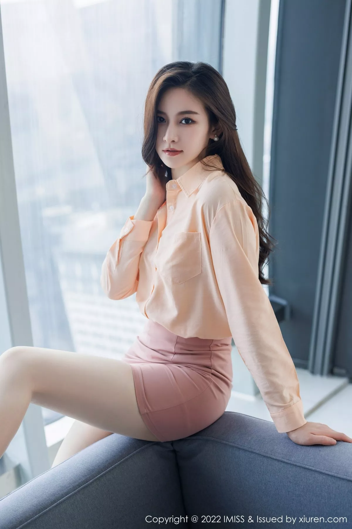 [IMISS爱蜜社] 2022.08.23 VOL.694 Vanessa 短裙美臀 [64P] NO.8