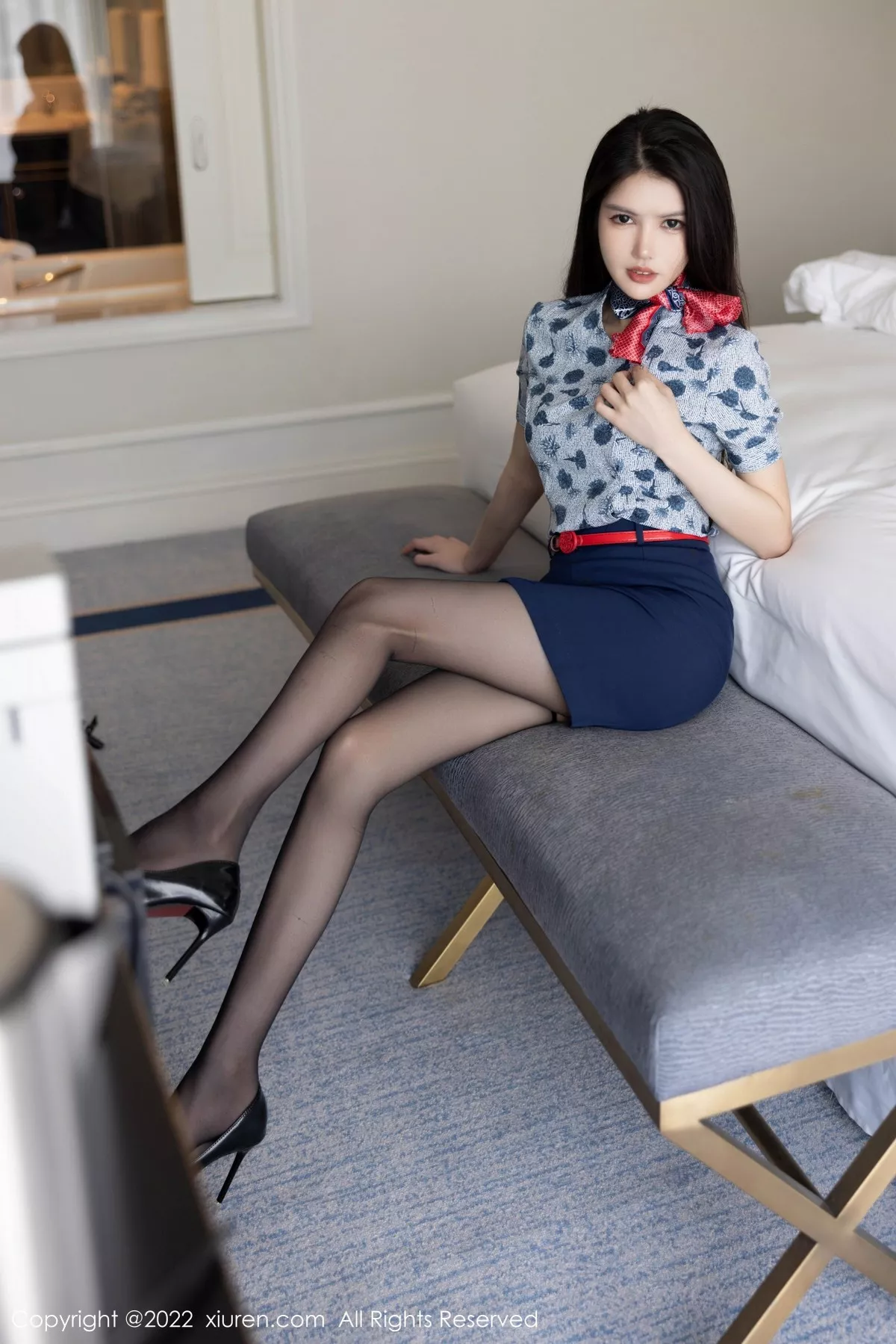 [XiuRen秀人网] 2022.08.25 No.5492 媛媛酱belle 空姐制服 [78P] NO.1