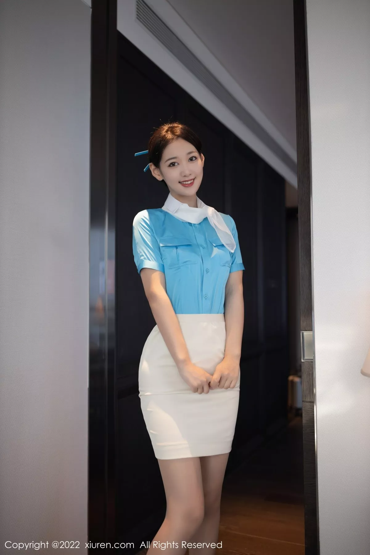 [XiuRen秀人网] 2022.08.29 No.5510 唐安琪 空姐角色 [100P] NO.5