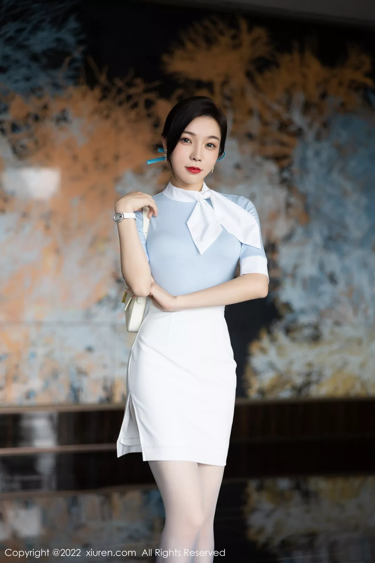 [XiuRen秀人网] 2022.09.26 No.5643 徐莉芝Booty 短裙美腿 [85P] NO.2