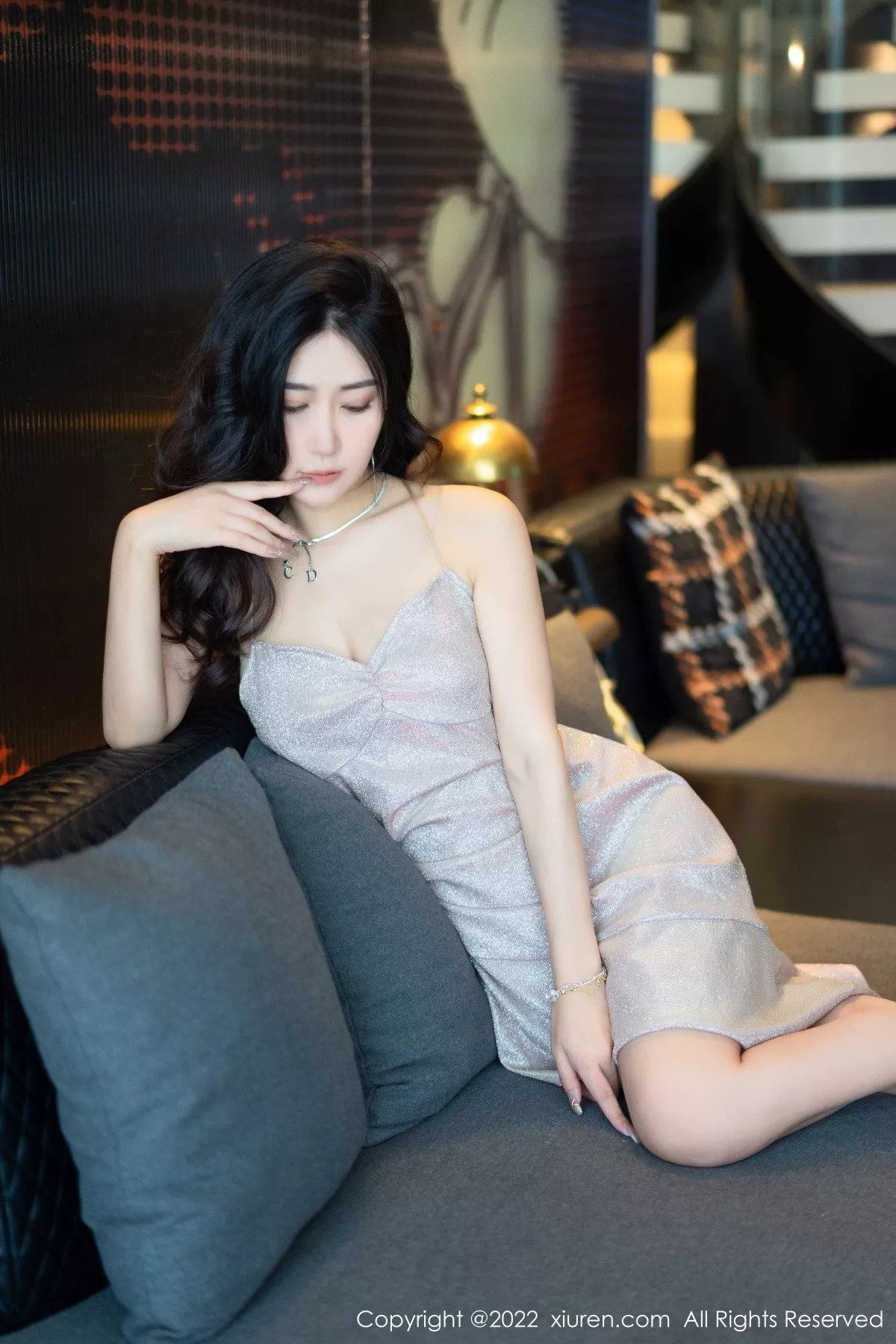 [XiuRen秀人网] 2022.09.29 No.5659 laura阿姣 吊带裙美腿 [65P] NO.3