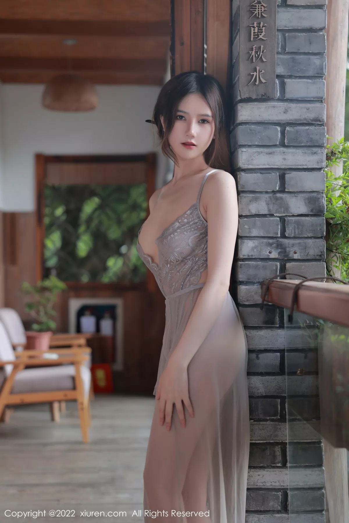 [XiuRen秀人网] 2022.09.29 No.5660 古月小同学 吊带裙美腿 [63P] NO.3