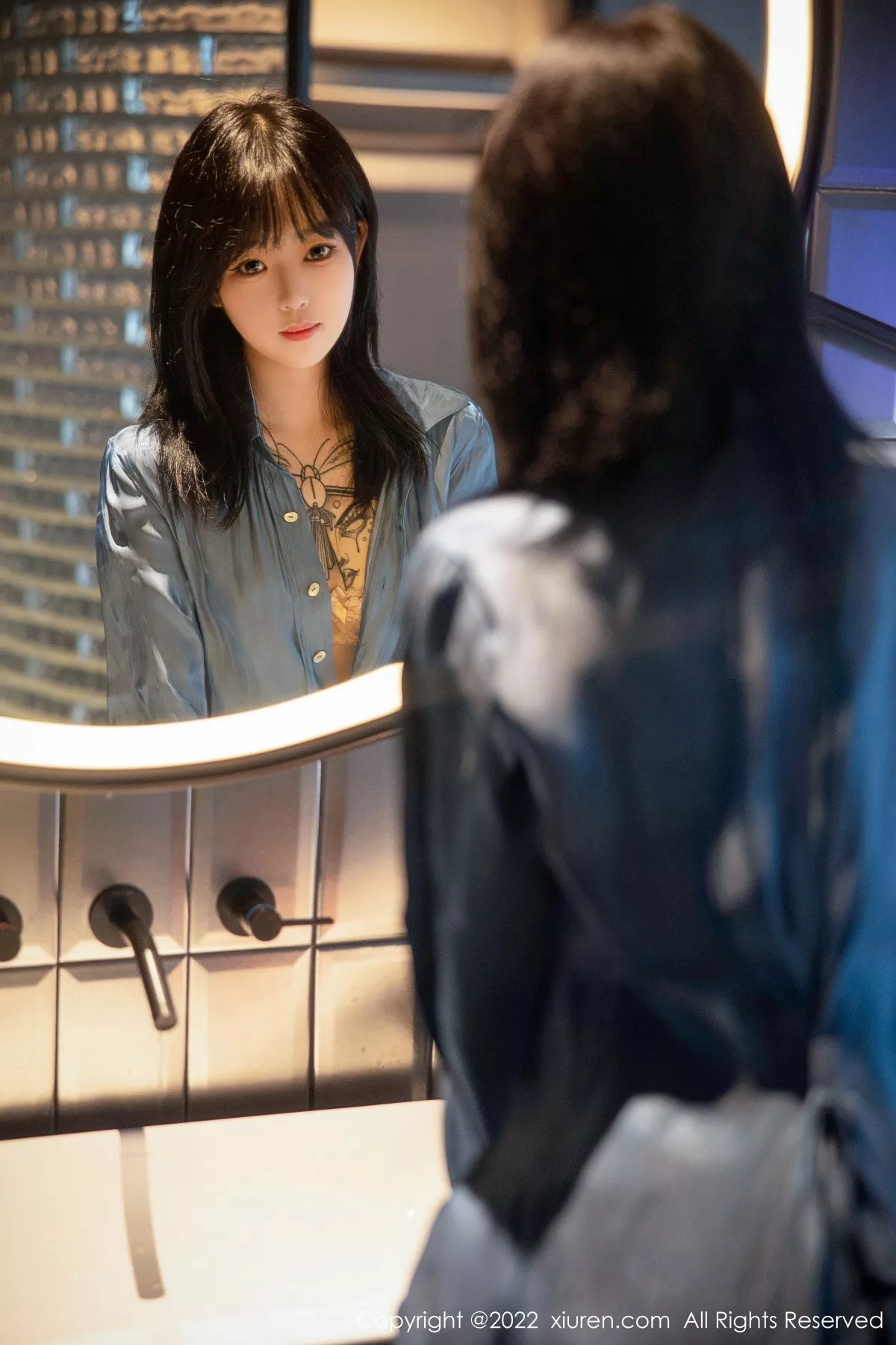 [XiuRen秀人网] 2022.09.29 No.5662 奶瓶. 牛仔裙美腿 [97P] NO.10