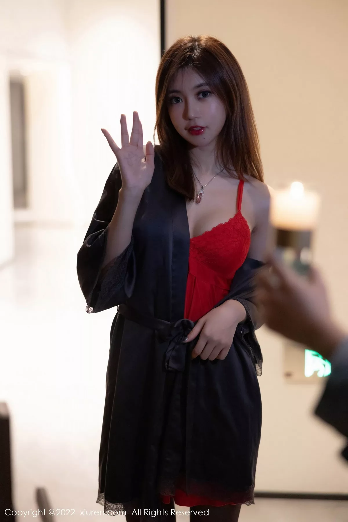 [XiuRen秀人网] 2022.09.30 No.5671 绮里嘉ula 美腿黑丝 [51P] NO.5