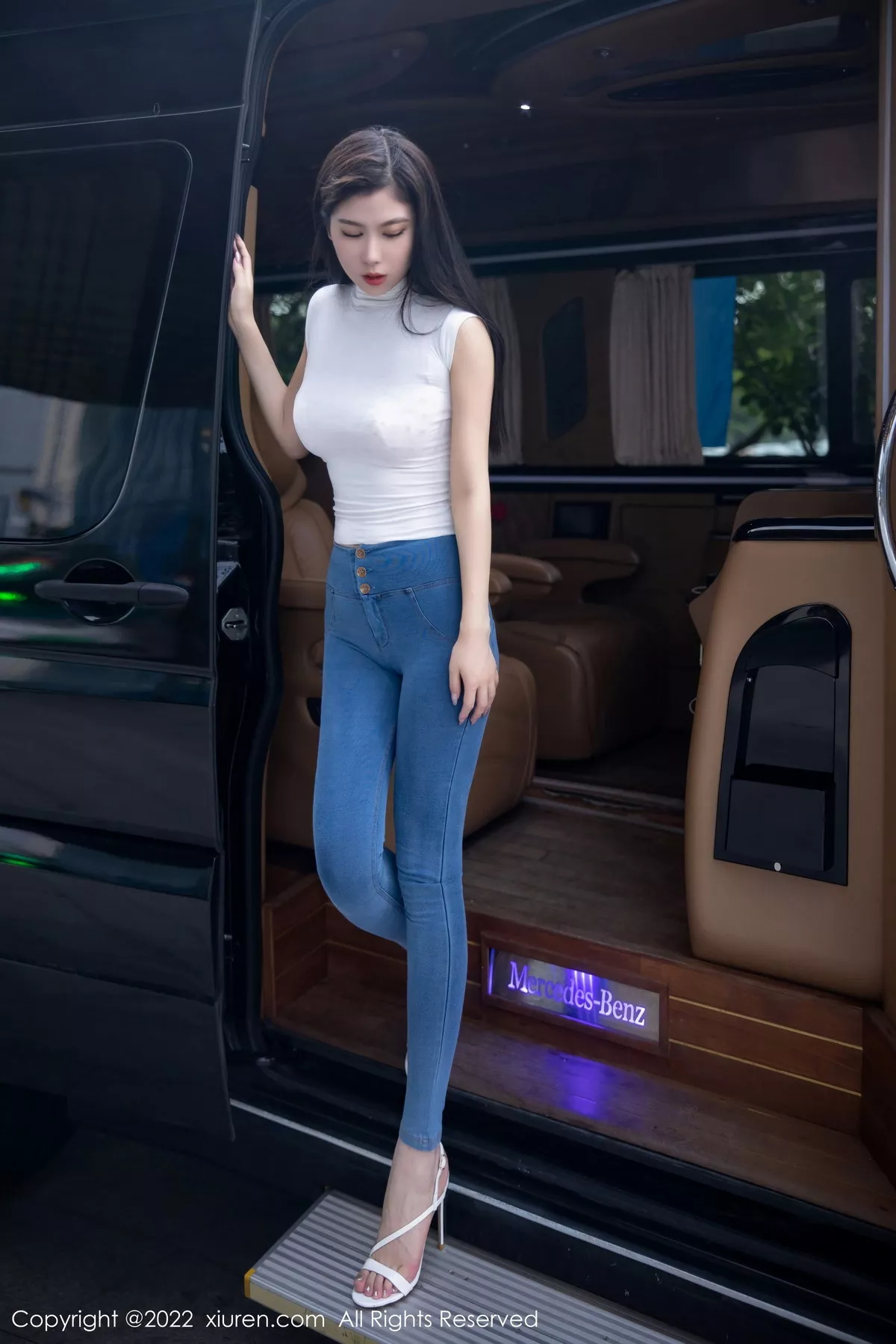 [XiuRen秀人网] 2022.10.08 No.5677 李雅柔182CM 牛仔裤美腿 [84P] NO.8