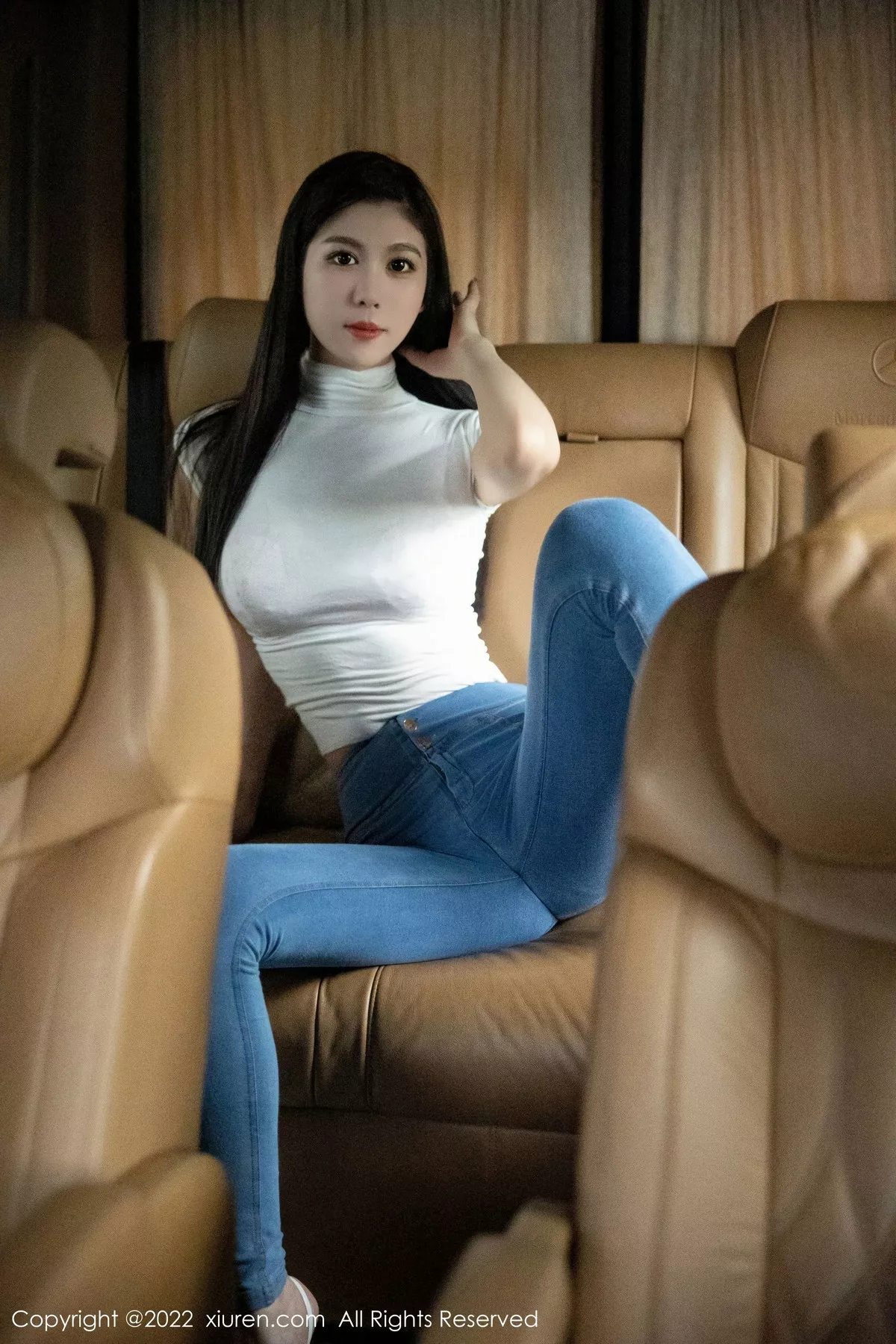 [XiuRen秀人网] 2022.10.08 No.5677 李雅柔182CM 牛仔裤美腿 [84P] NO.10