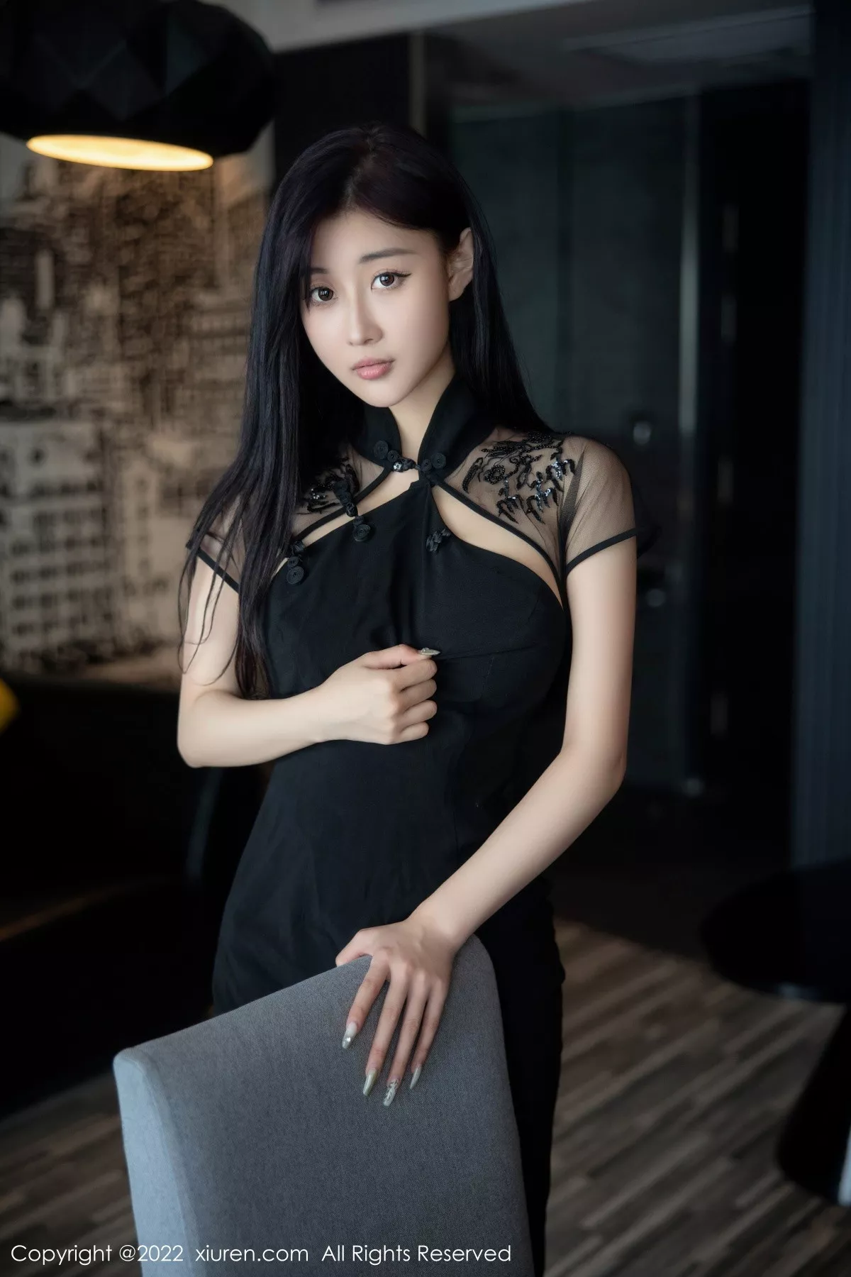 [XiuRen秀人网] 2022.10.11 No.5691 顾楚楚Maily 黑丝美腿 [86P] NO.6