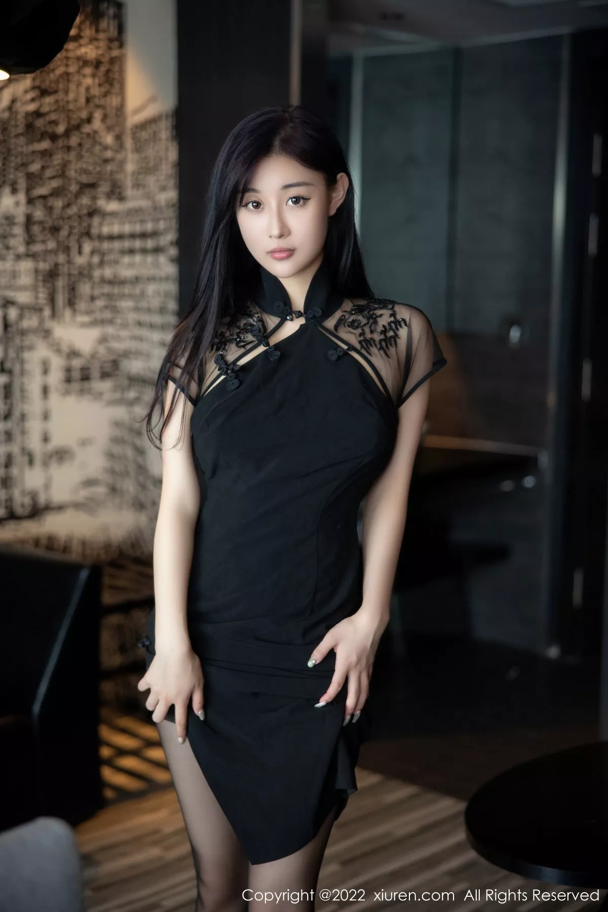 [XiuRen秀人网] 2022.10.11 No.5691 顾楚楚Maily 黑丝美腿 [86P] NO.3