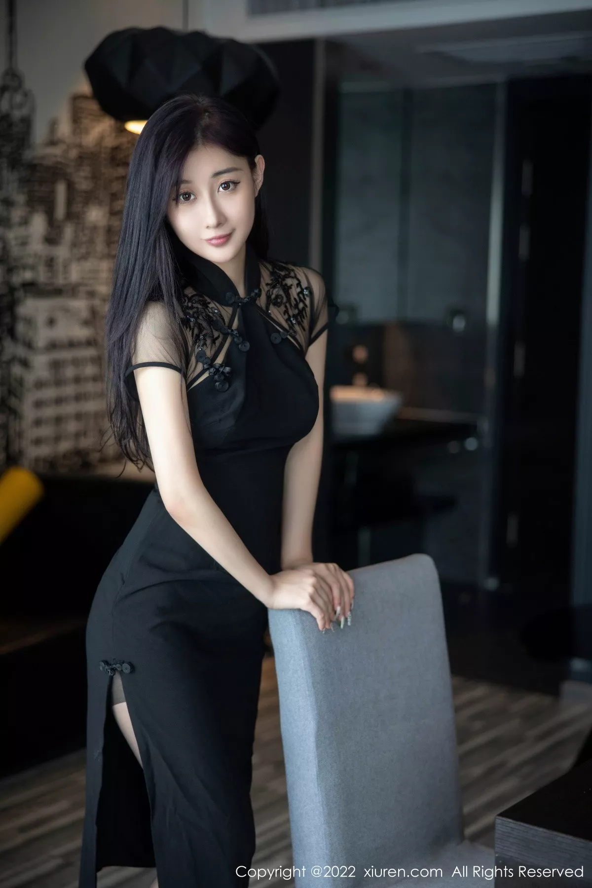 [XiuRen秀人网] 2022.10.11 No.5691 顾楚楚Maily 黑丝美腿 [86P] NO.11