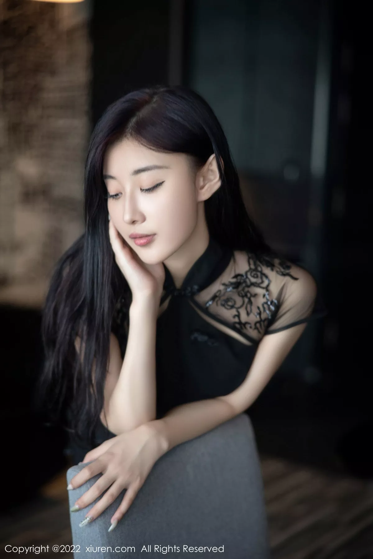 [XiuRen秀人网] 2022.10.11 No.5691 顾楚楚Maily 黑丝美腿 [86P] NO.7