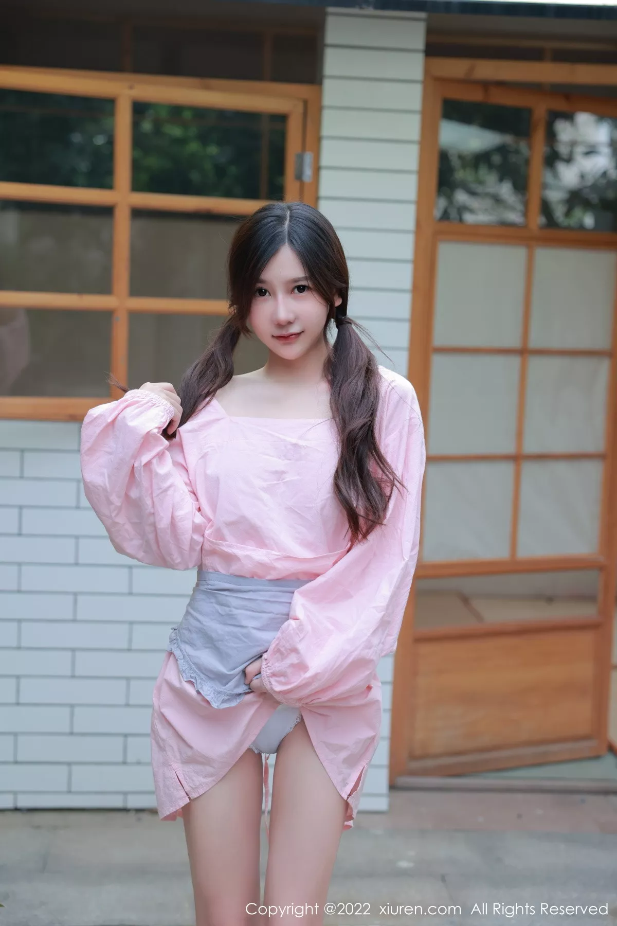 [XiuRen秀人网] 2022.10.12 No.5697 尹甜甜 美腿厨娘 [52P] NO.6