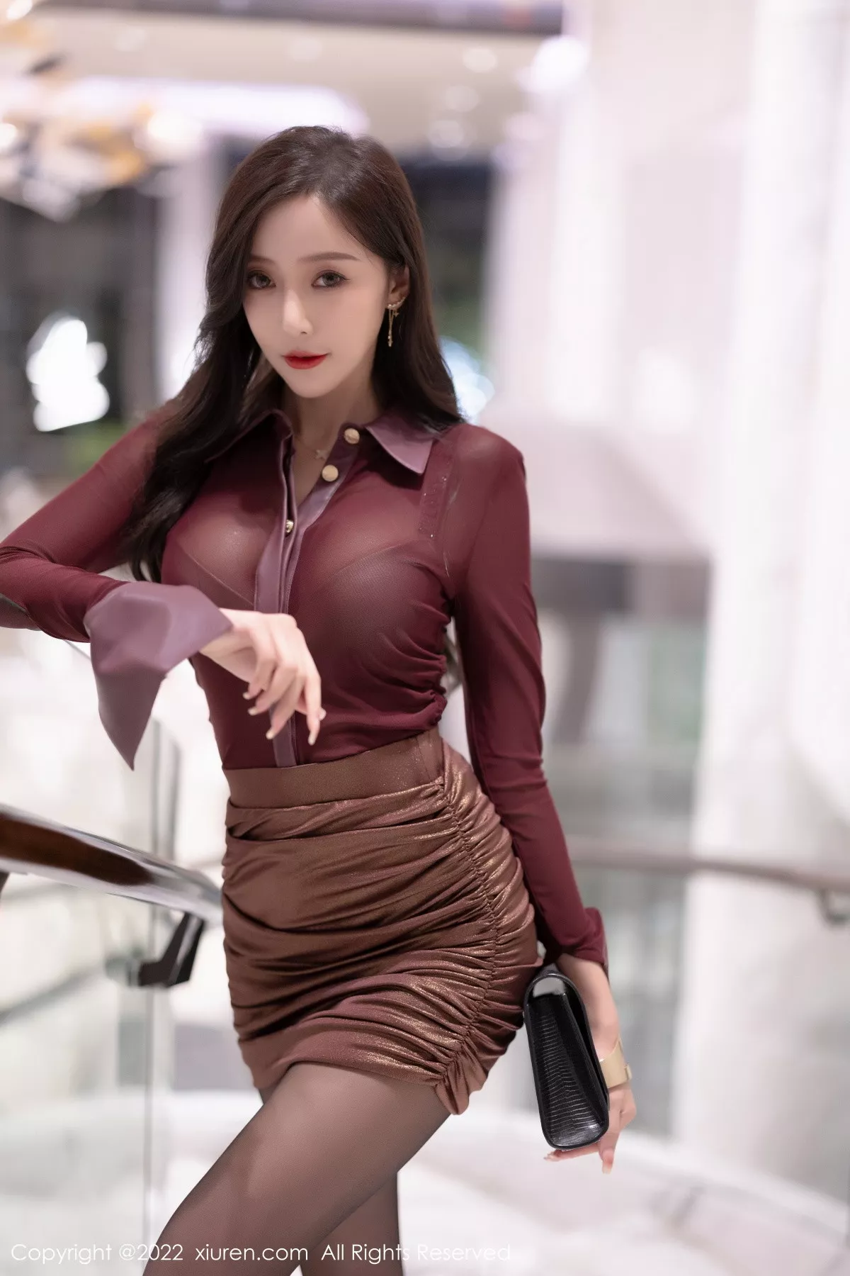 [XiuRen秀人网] 2022.10.13 No.5707 王馨瑶yanni 黑丝美腿 [90P] NO.4