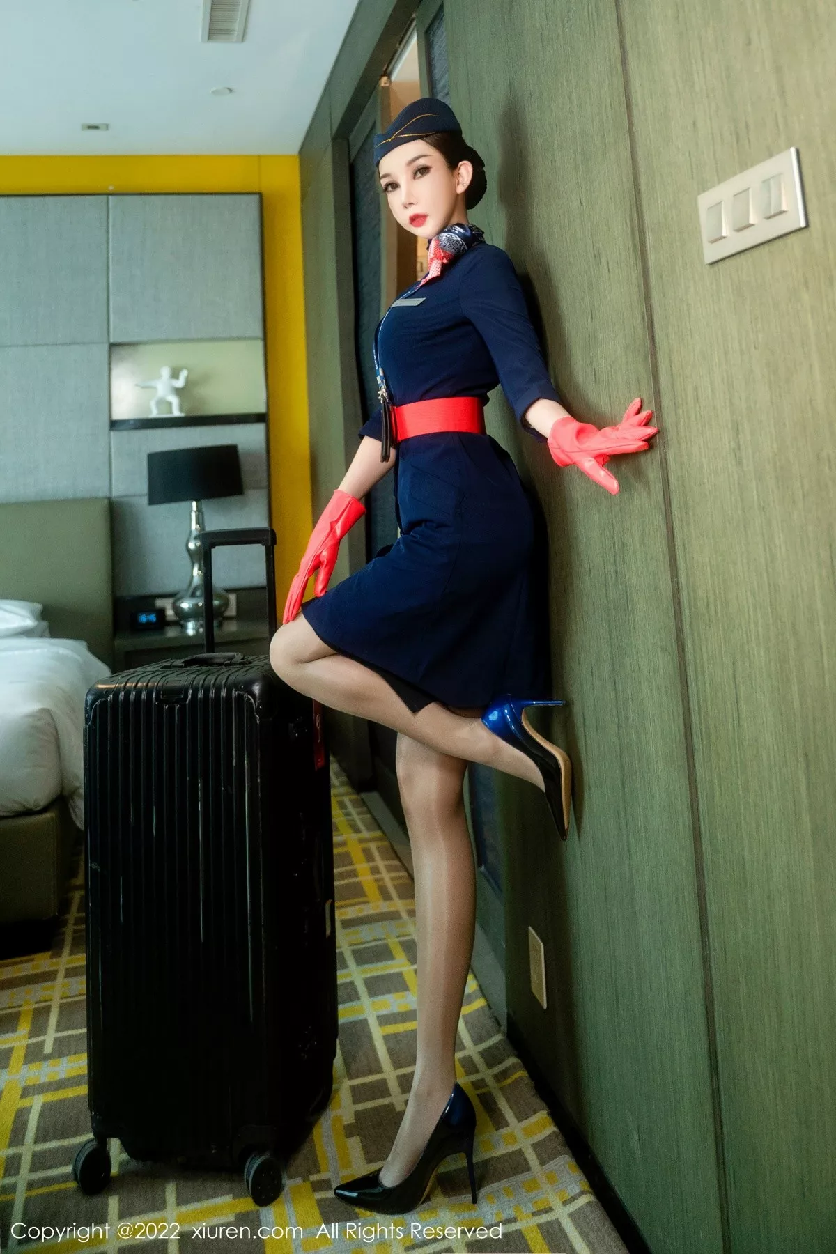 [XiuRen秀人网] 2022.09.20 No.5609 陈怡曼 制服美腿 [61P] NO.1