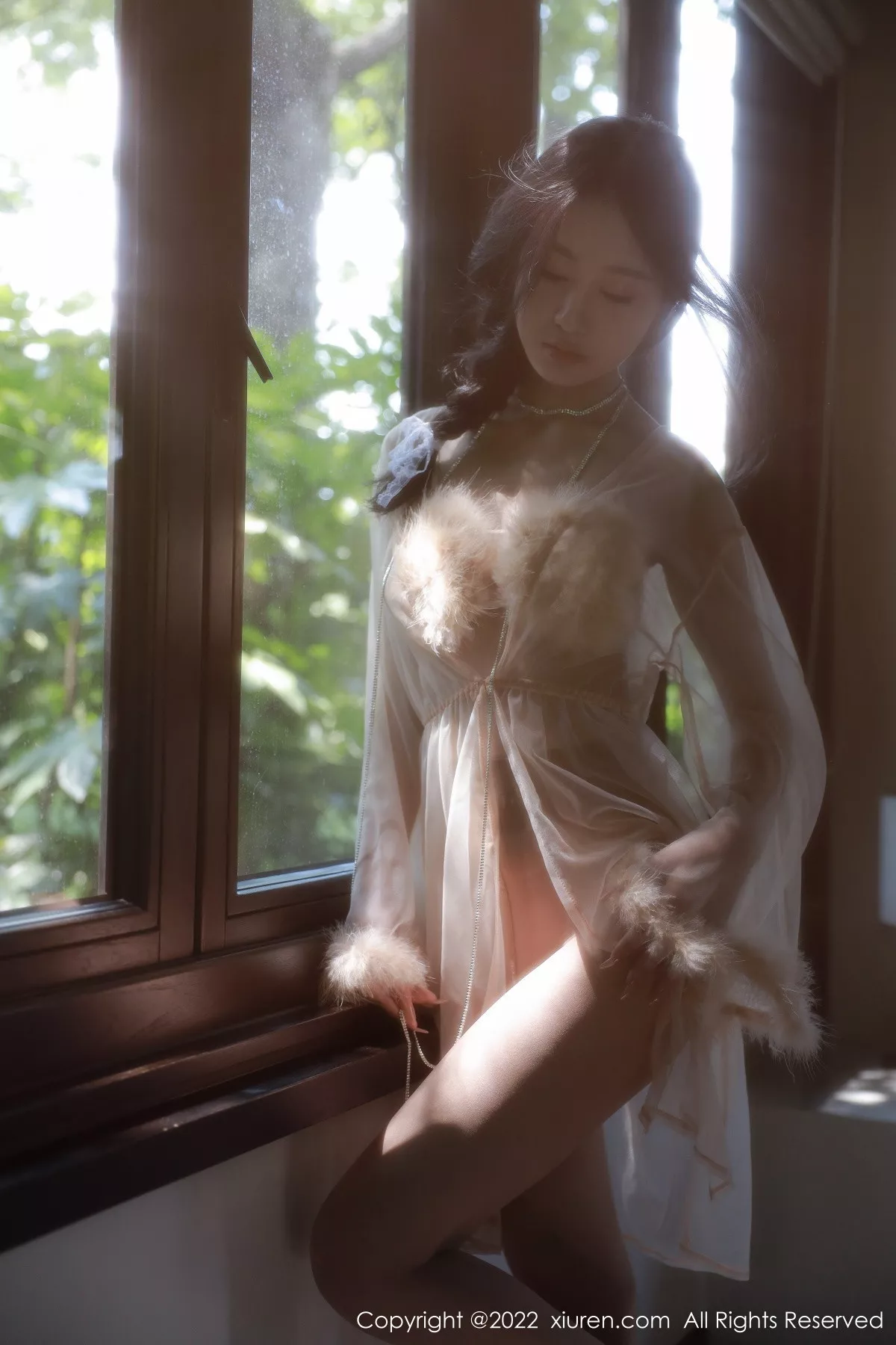 [XiuRen秀人网] 2022.11.02 No.5796 谢晚晚 丝袜妩媚 [58P] NO.4