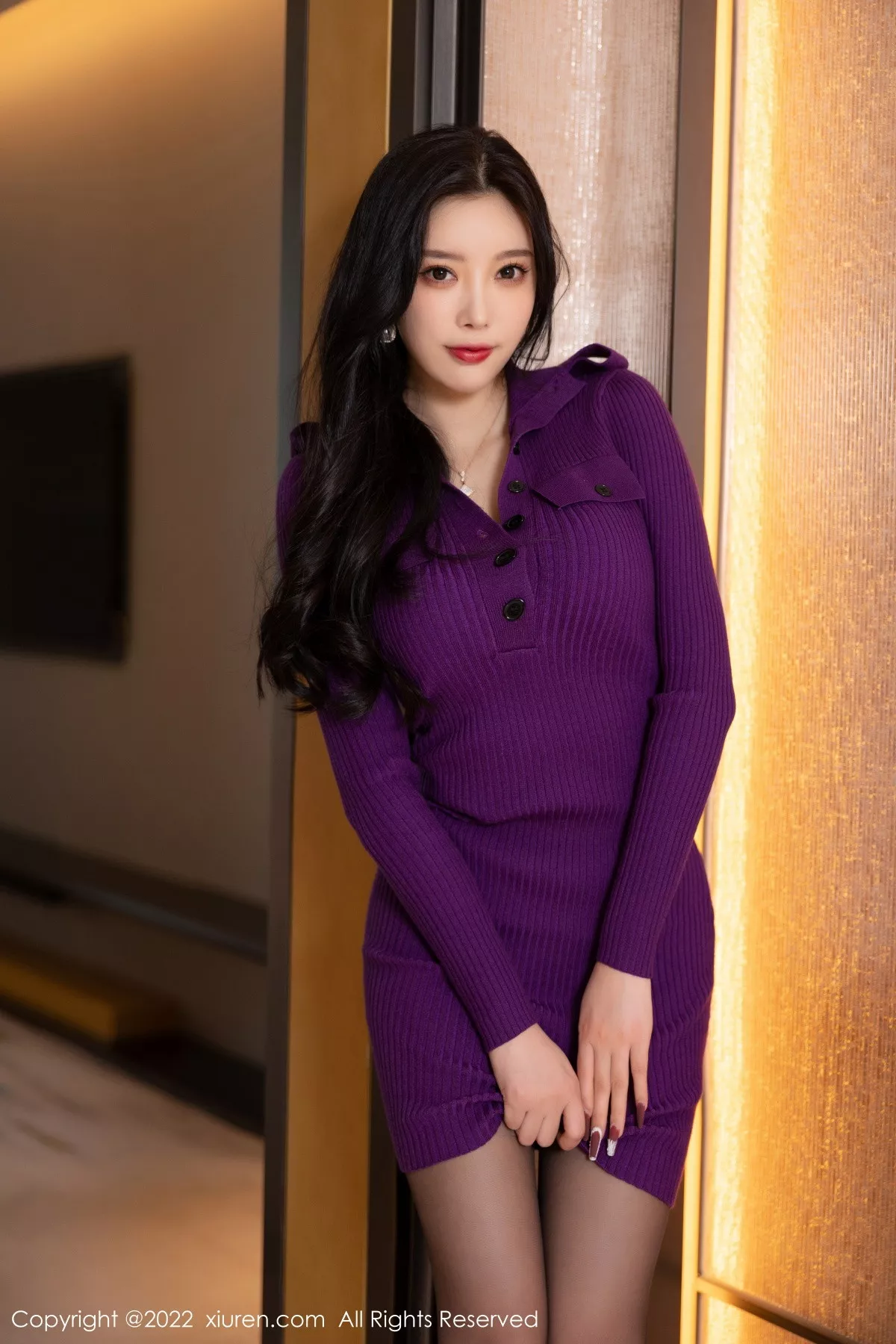 [XiuRen秀人网] 2022.11.02 No.5798 杨晨晨Yome 黑丝美腿 [89P] NO.11