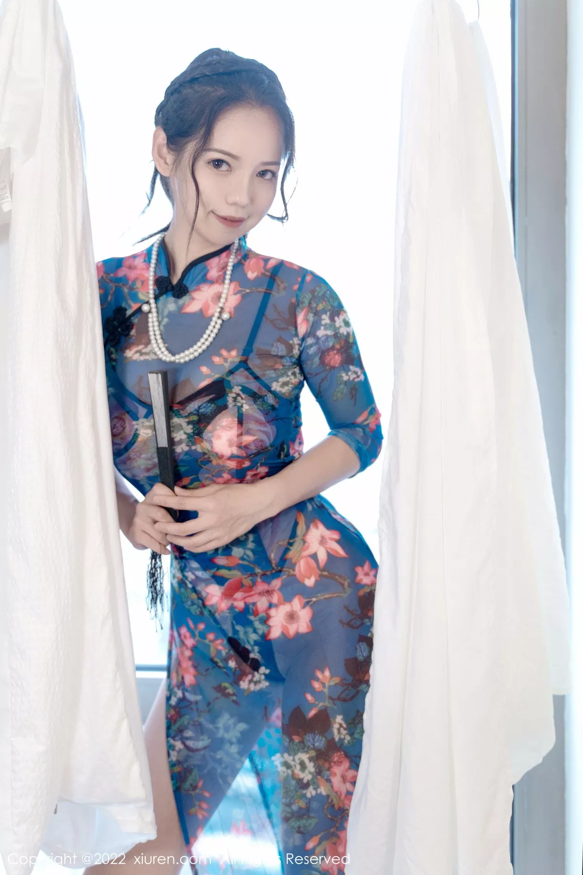 [XiuRen秀人网] 2022.11.08 No.5819 大美妞儿 旗袍丝袜 [63P] NO.12