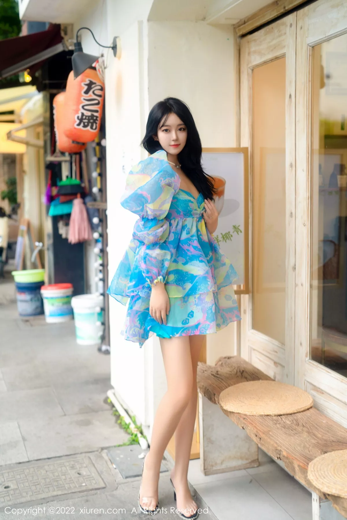 [XiuRen秀人网] 2022.10.24 No.5749 露露luncy 长裙美腿 [58P] NO.10