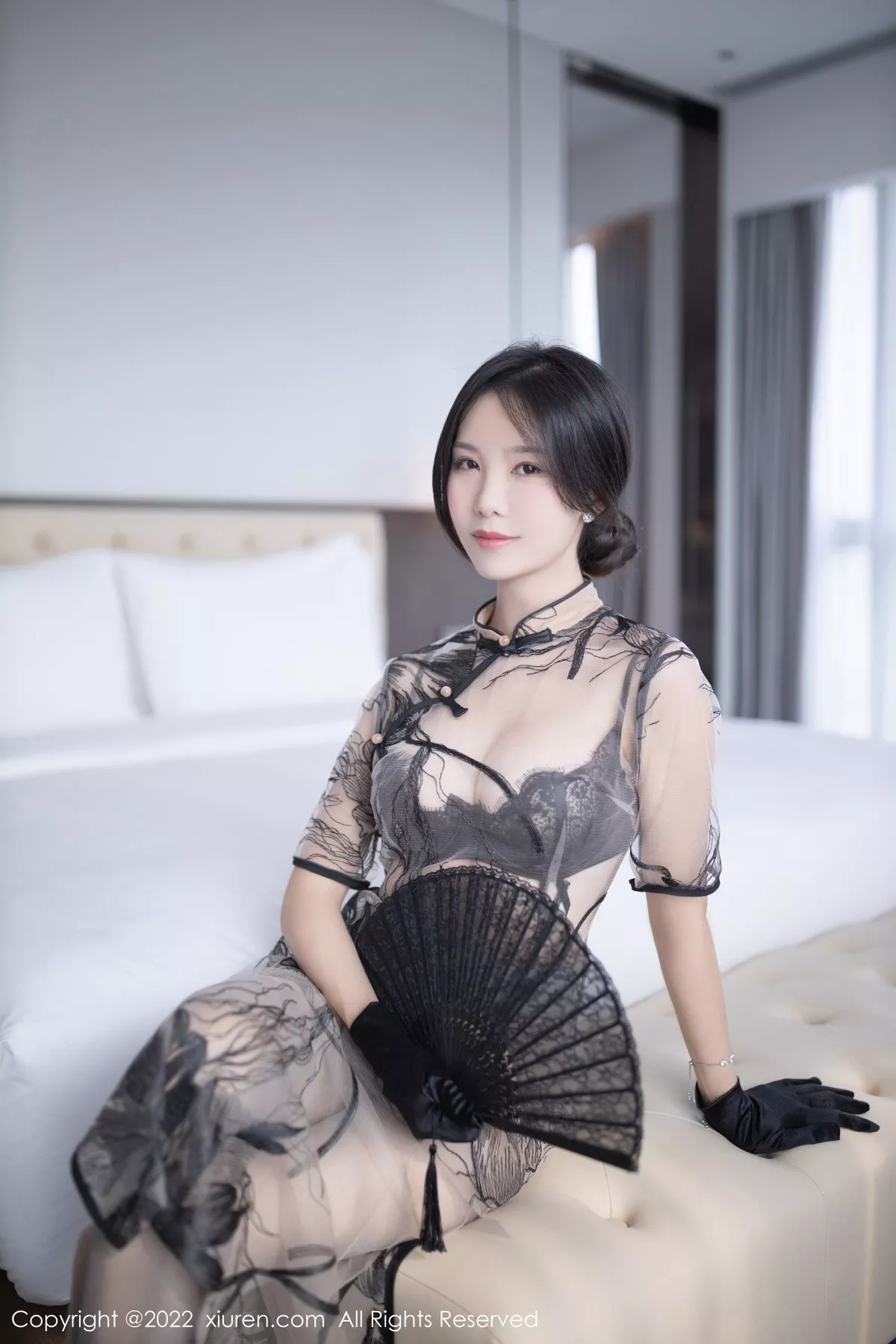 [XiuRen秀人网] 2022.11.09 No.5830 利世 旗袍美腿 [84P] NO.4