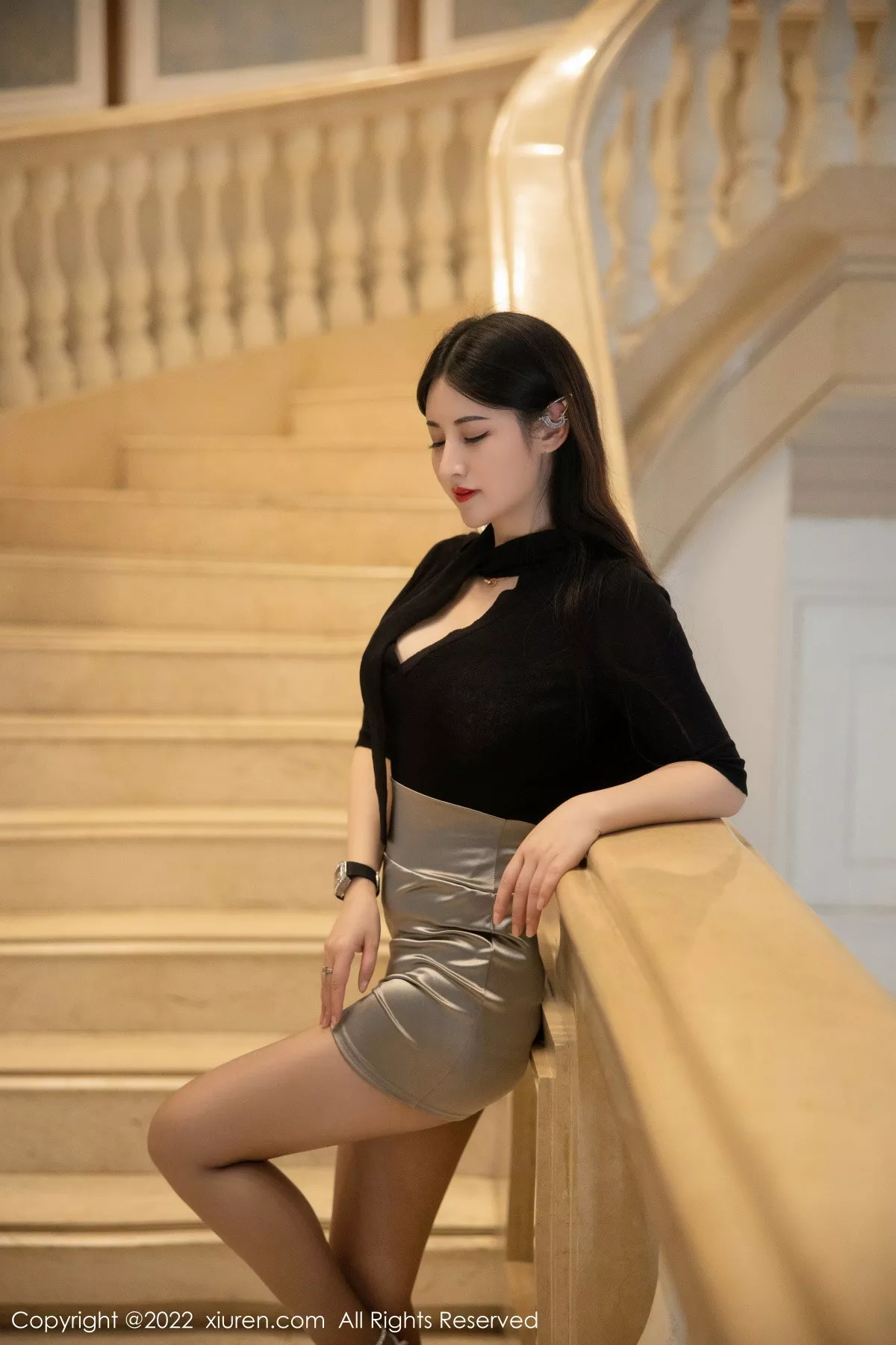 [XiuRen秀人网] 2022.11.09 No.5829 诗诗kiki 黑丝美臀 [92P] NO.5