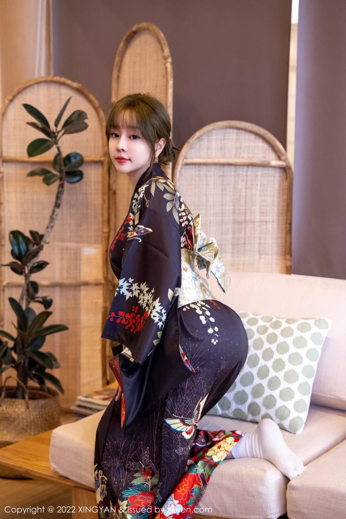 [XINGYAN星颜社] 2022.11.11 VOL.154 王雨纯 和服美臀 [82P] NO.4