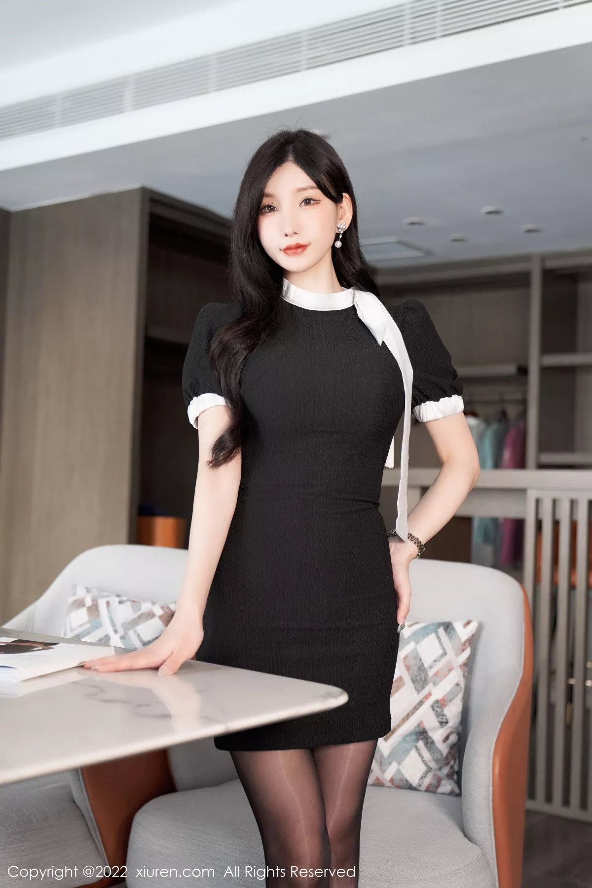 [XiuRen秀人网] 2022.11.11 No.5848 周于希Sally 黑丝美臀 [102P] NO.12