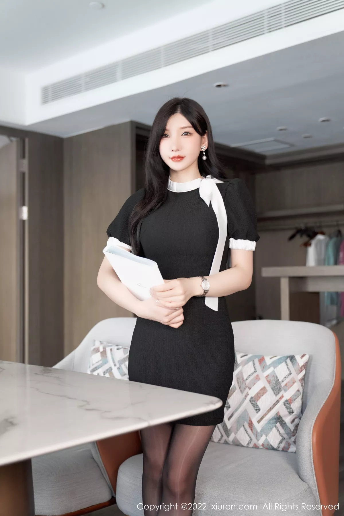 [XiuRen秀人网] 2022.11.11 No.5848 周于希Sally 黑丝美臀 [102P] NO.9