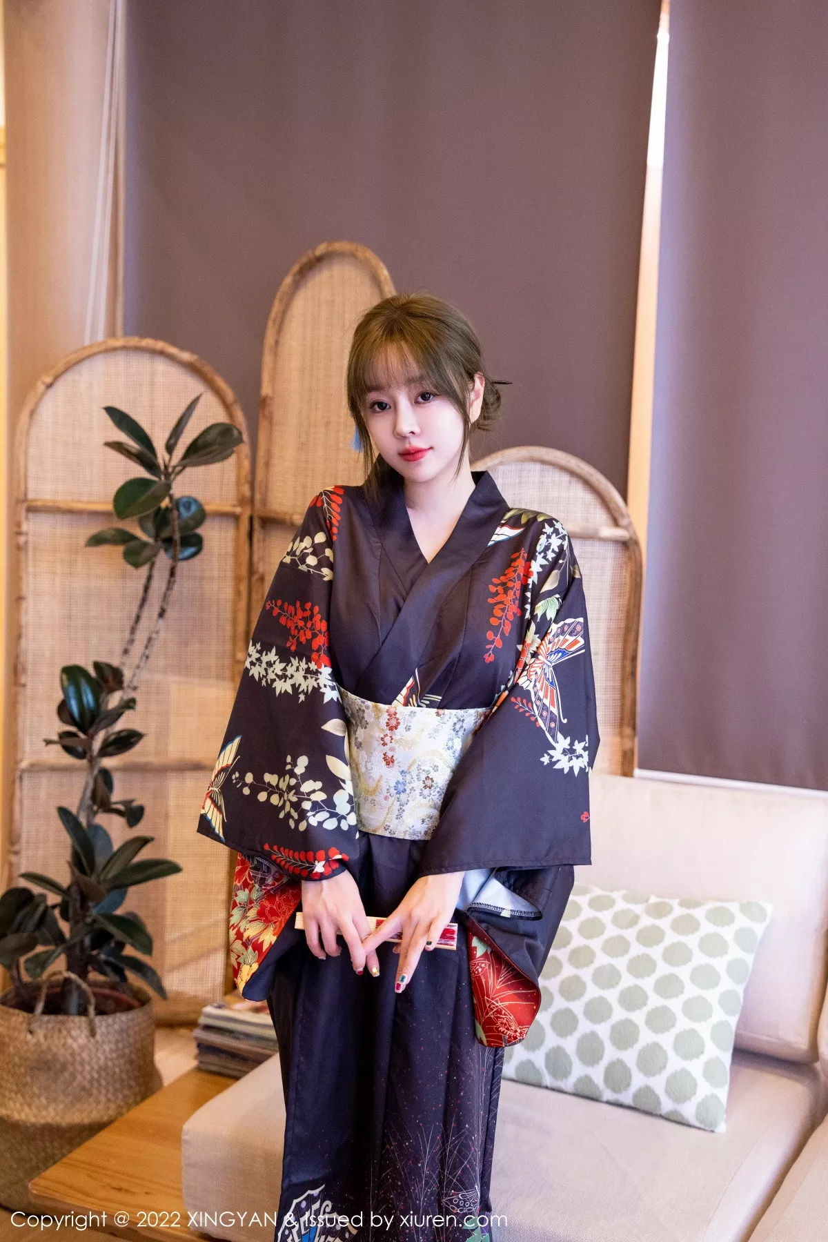 [XINGYAN星颜社] 2022.11.11 VOL.154 王雨纯 和服美臀 [82P] NO.7
