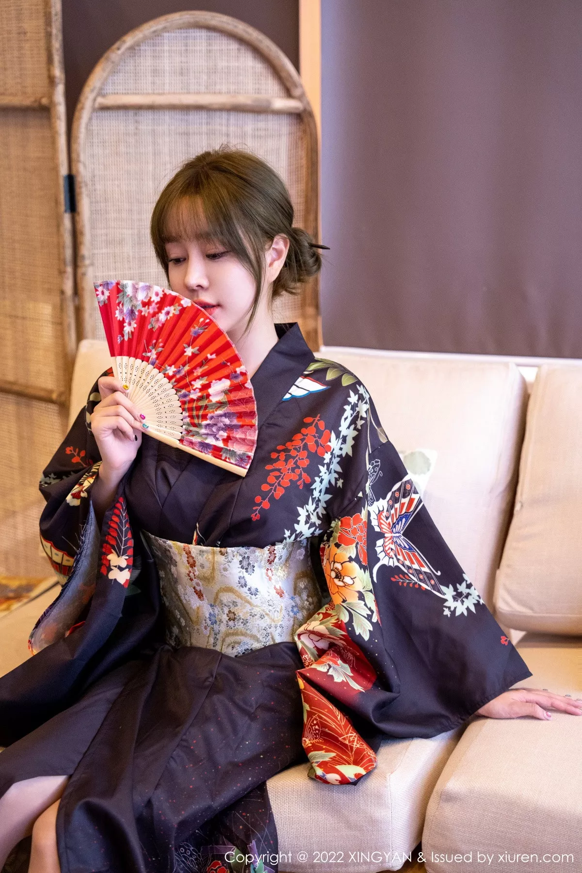 [XINGYAN星颜社] 2022.11.11 VOL.154 王雨纯 和服美臀 [82P] NO.3