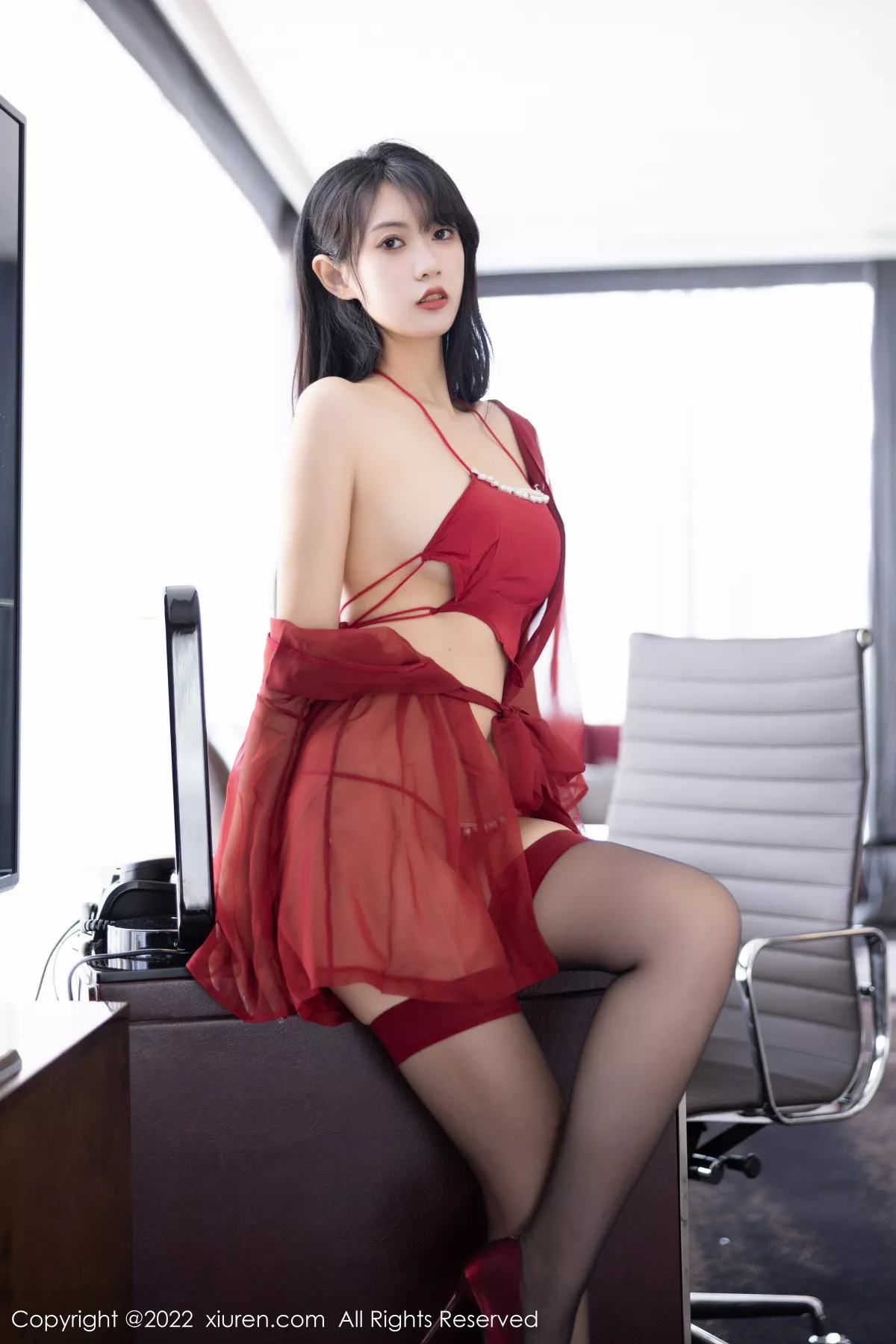 [XiuRen秀人网] 2022.11.14 No.5850 林子遥 美腿丝袜 [81P] NO.4