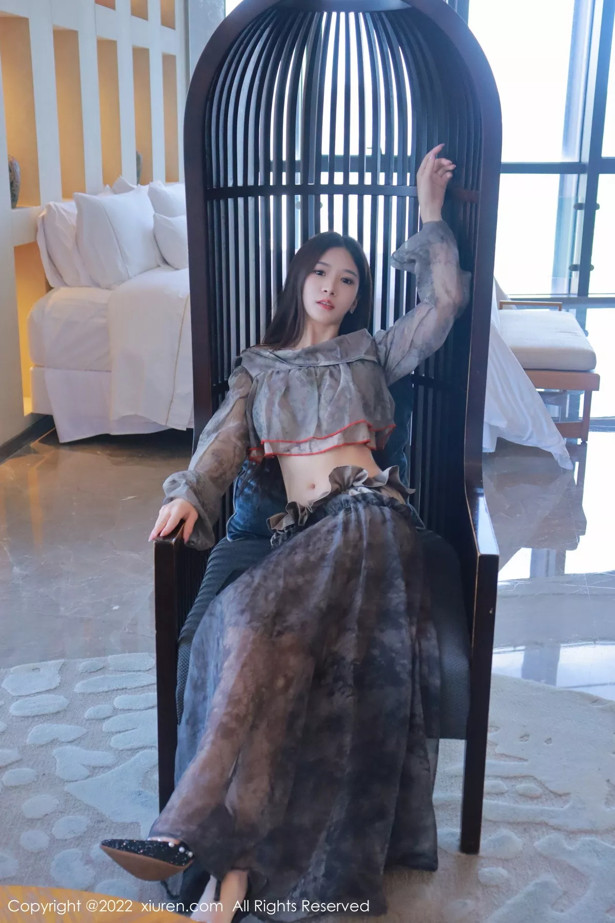 [XiuRen秀人网] 2022.11.15 No.5857 Hebe韩心雨 香格里拉旅拍 [50P] NO.5