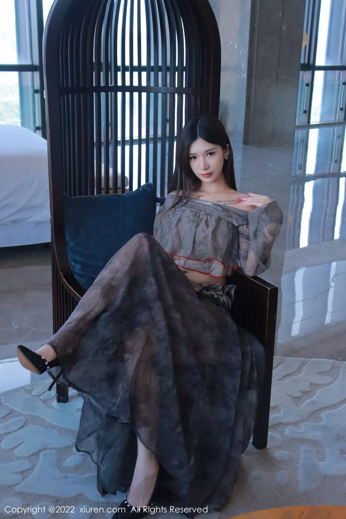 [XiuRen秀人网] 2022.11.15 No.5857 Hebe韩心雨 香格里拉旅拍 [50P] NO.7