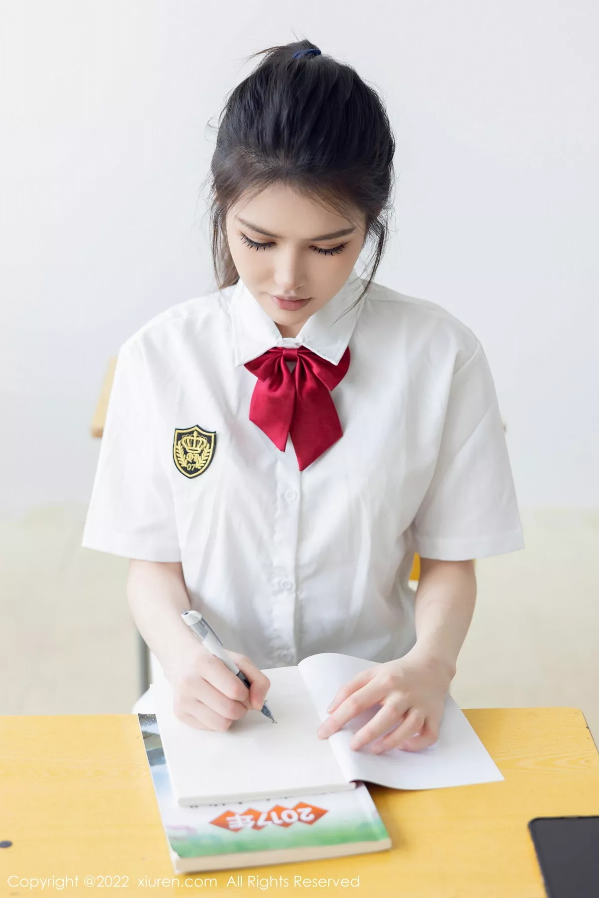 [XiuRen秀人网] 2022.10.26 No.5762 媛媛酱belle 丝袜白T [71P] NO.11