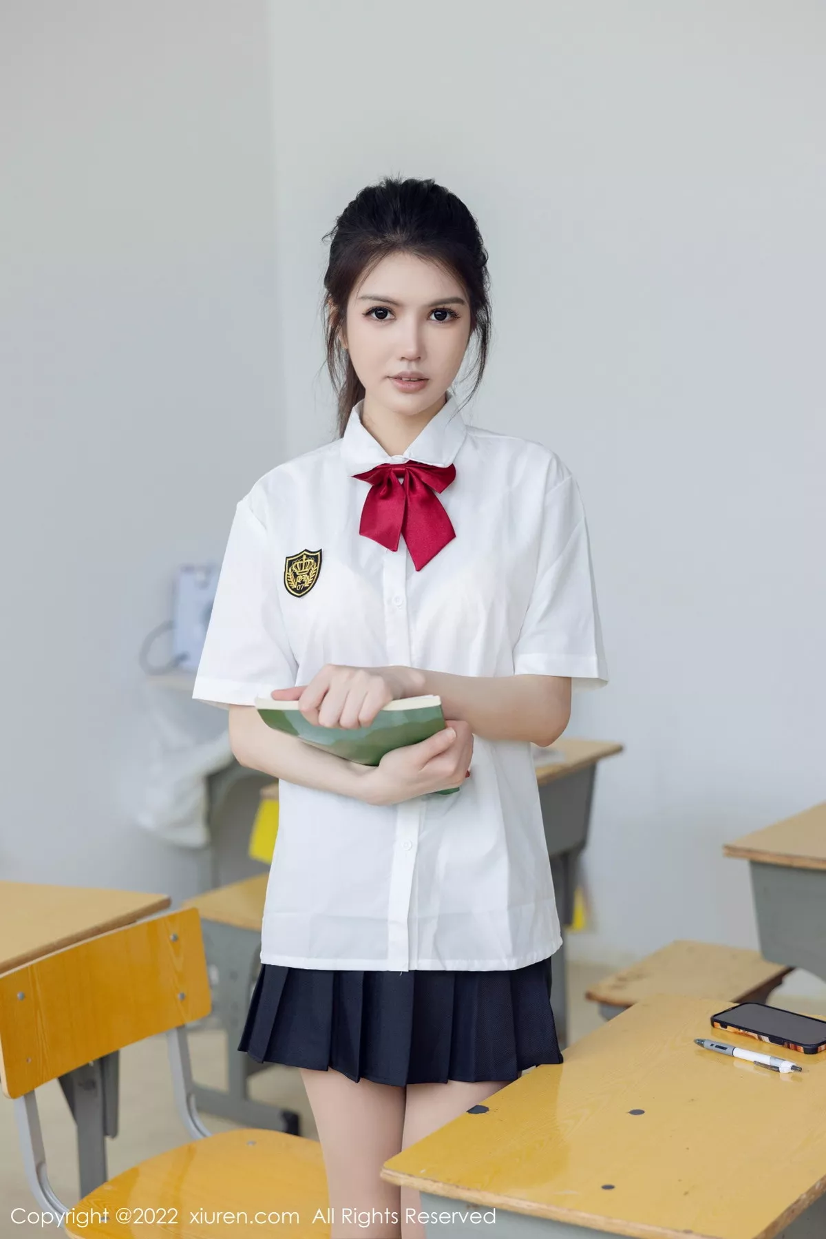 [XiuRen秀人网] 2022.10.26 No.5762 媛媛酱belle 丝袜白T [71P] NO.8