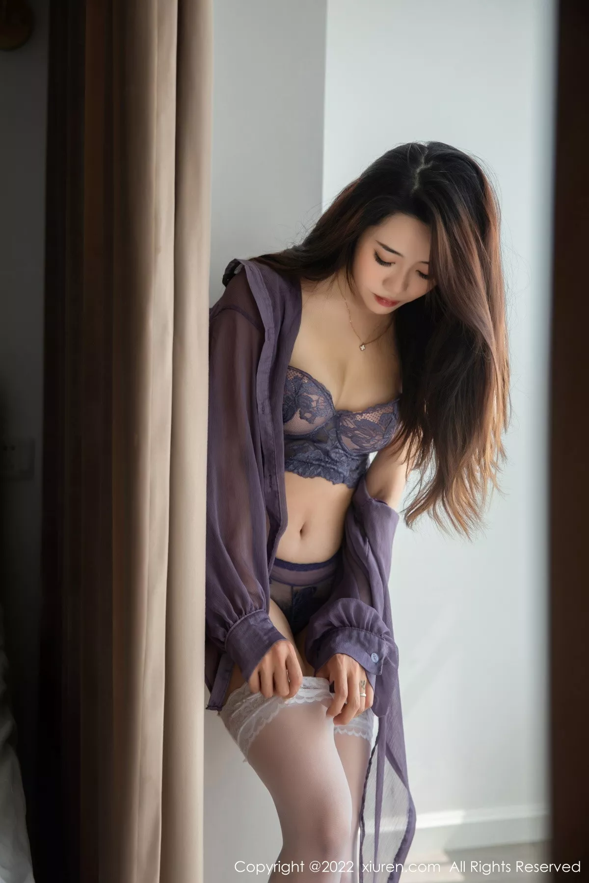 [XiuRen秀人网] 2022.11.21 No.5884 严利娅Yuliya 丝袜美腿 [54P] NO.2