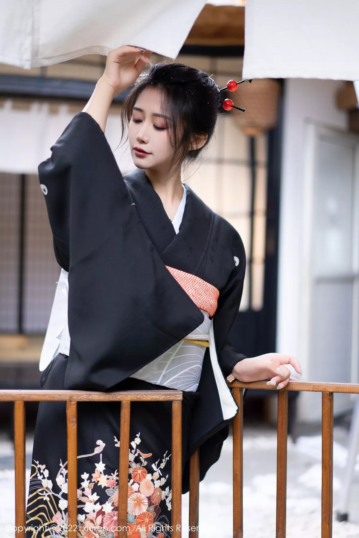 [XiuRen秀人网] 2022.11.30 No.5932 laura阿姣 和服美腿 [74P] NO.12