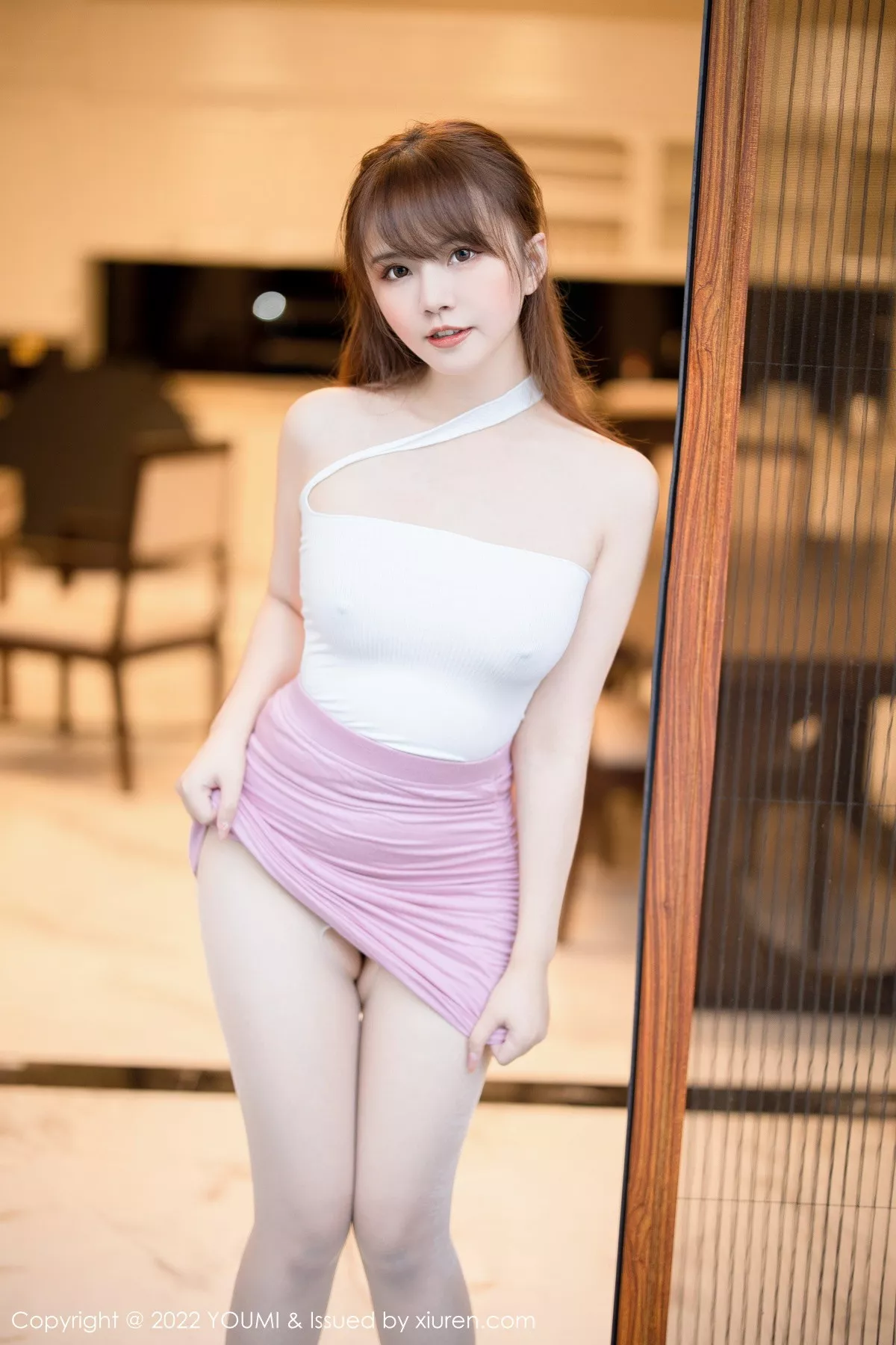 [YOUMI尤蜜荟] 2022.12.01 VOL.872 张思允Nice 短裙美臀 [70P] NO.5