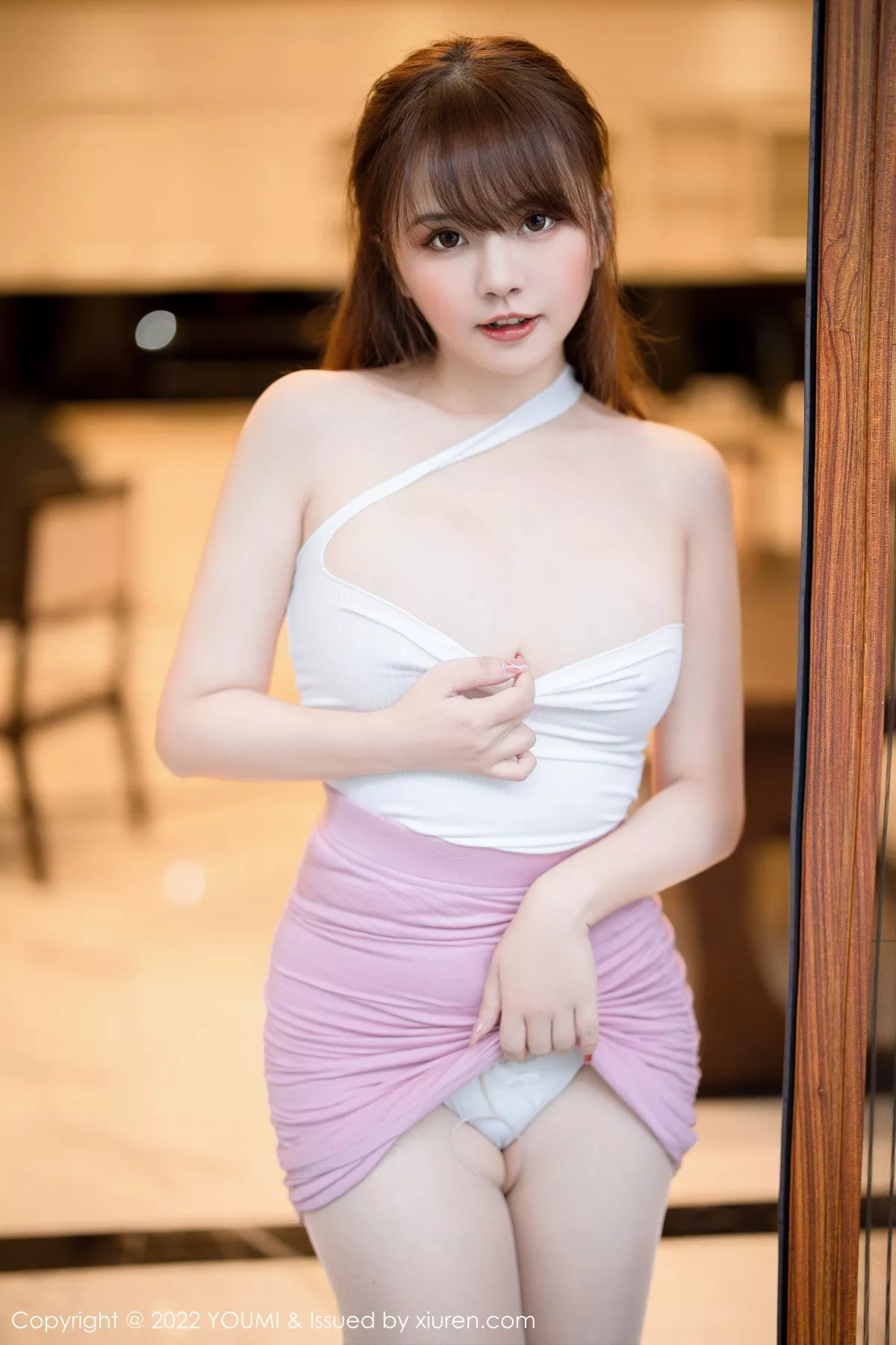 [YOUMI尤蜜荟] 2022.12.01 VOL.872 张思允Nice 短裙美臀 [70P] NO.11