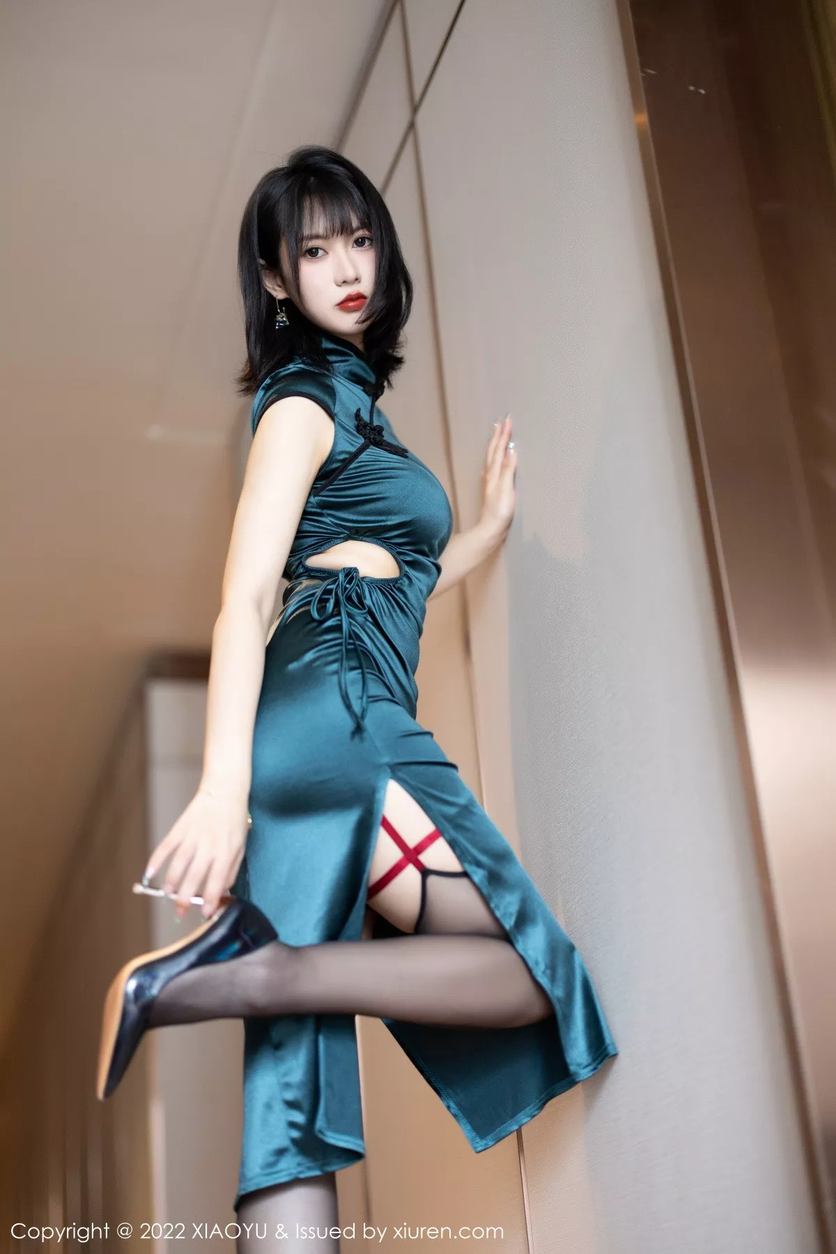 [XIAOYU语画界] 2022.12.07 VOL.920 林子遥 旗袍黑丝 [73P] NO.7