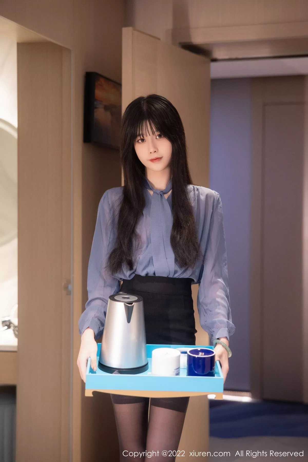 [XiuRen秀人网] 2022.12.07 No.5964 77qiqi 短裙美腿 [88P] NO.4