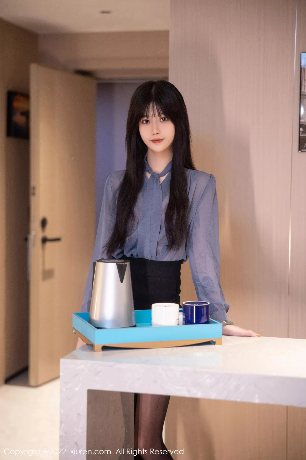 [XiuRen秀人网] 2022.12.07 No.5964 77qiqi 短裙美腿 [88P] NO.5