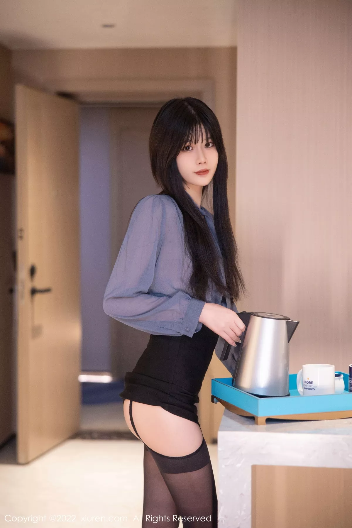 [XiuRen秀人网] 2022.12.07 No.5964 77qiqi 短裙美腿 [88P] NO.8