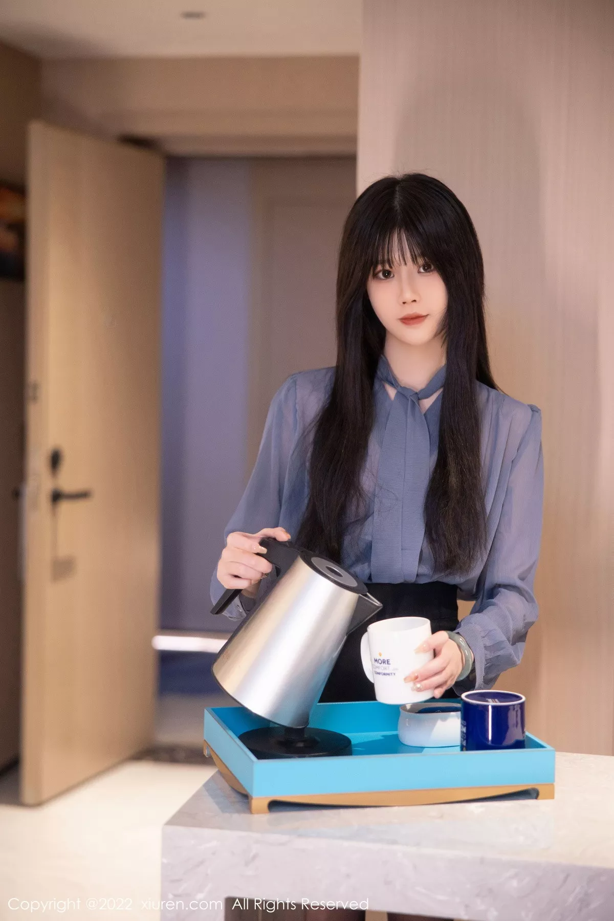 [XiuRen秀人网] 2022.12.07 No.5964 77qiqi 短裙美腿 [88P] NO.7